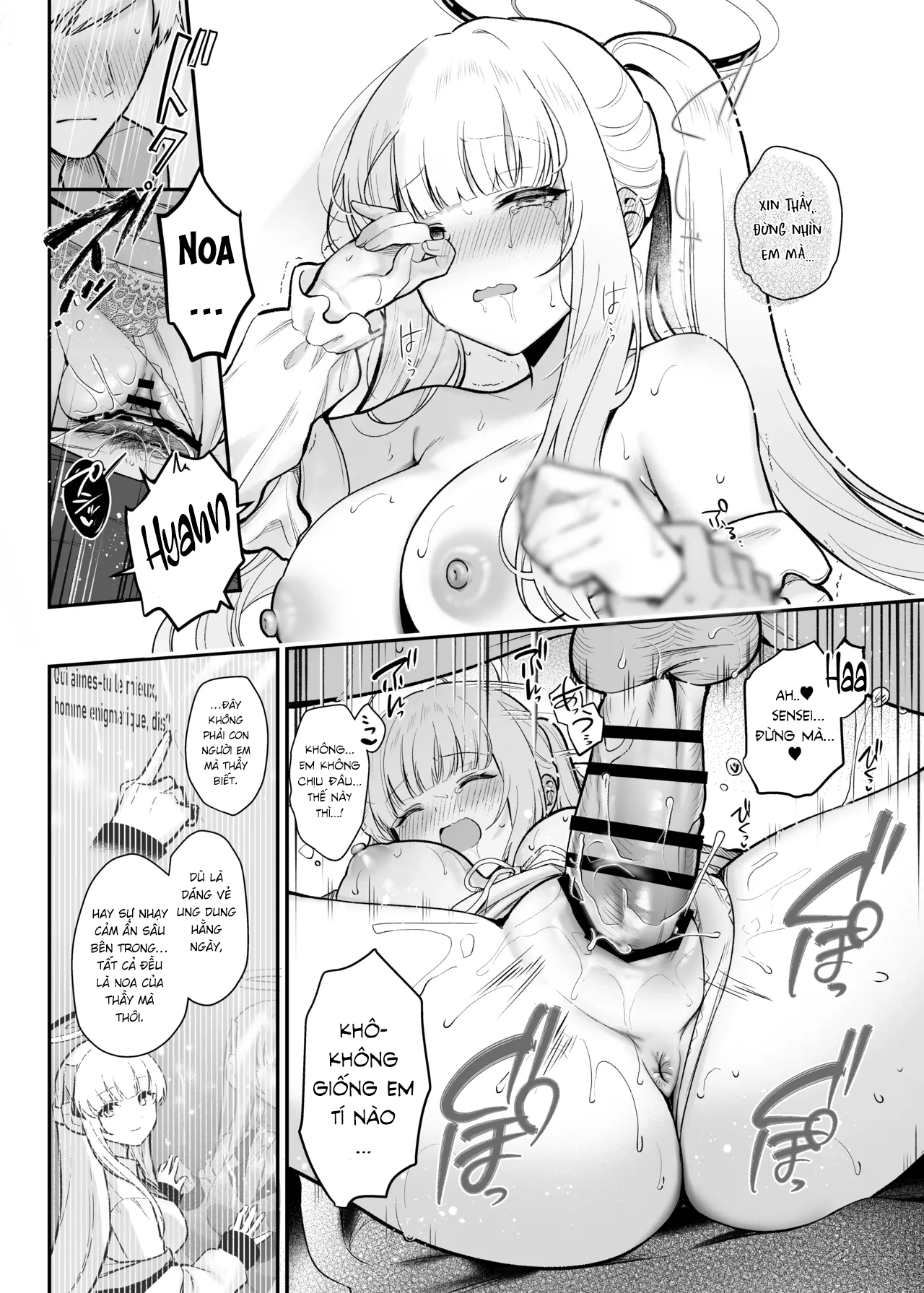 HentaiVN.net - Ảnh 13 - Đêm khuya nhuốm màu trăng sao. - One shot khô dái
