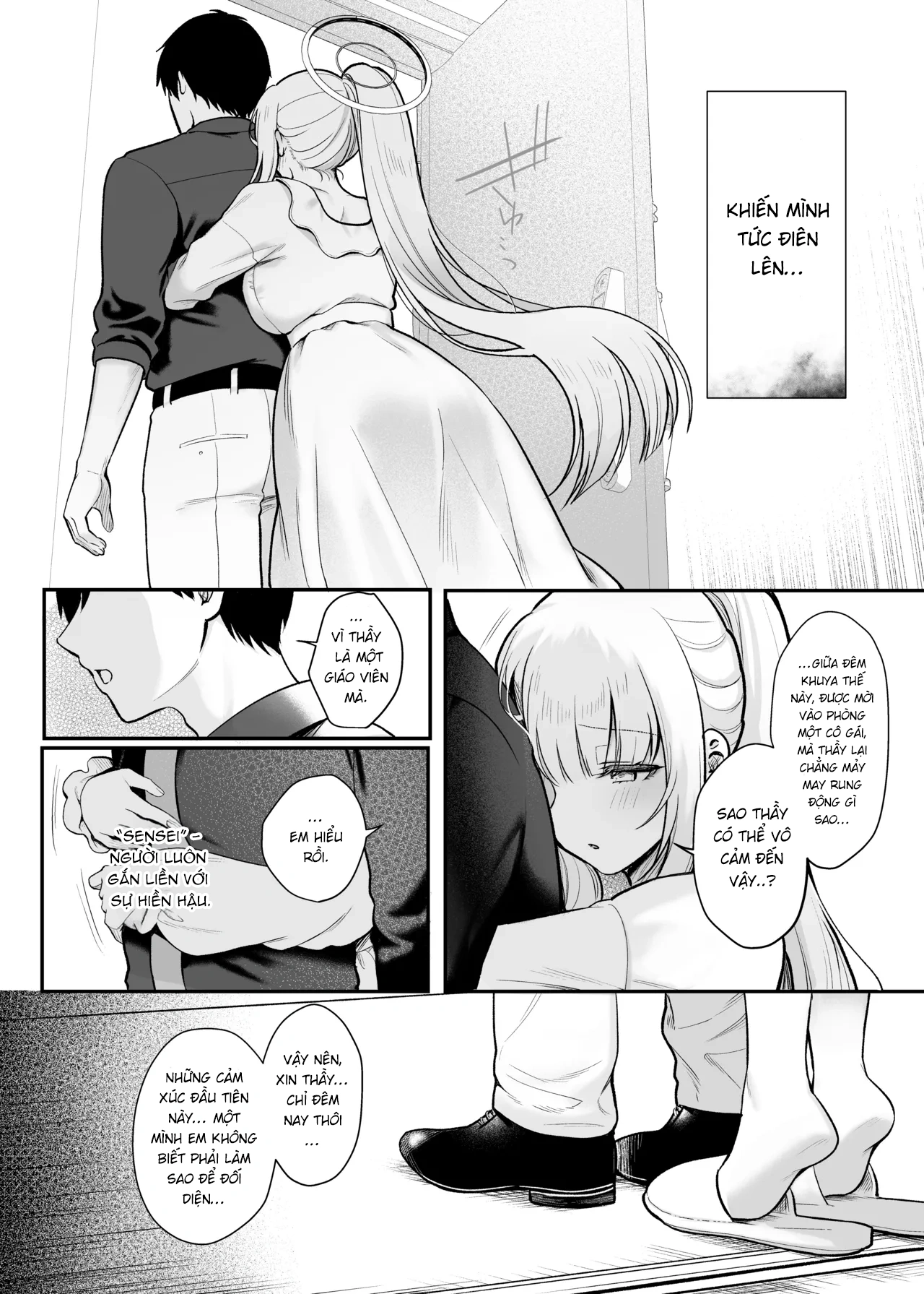 HentaiVN.net - Ảnh 5 - Đêm khuya nhuốm màu trăng sao. - One shot khô dái
