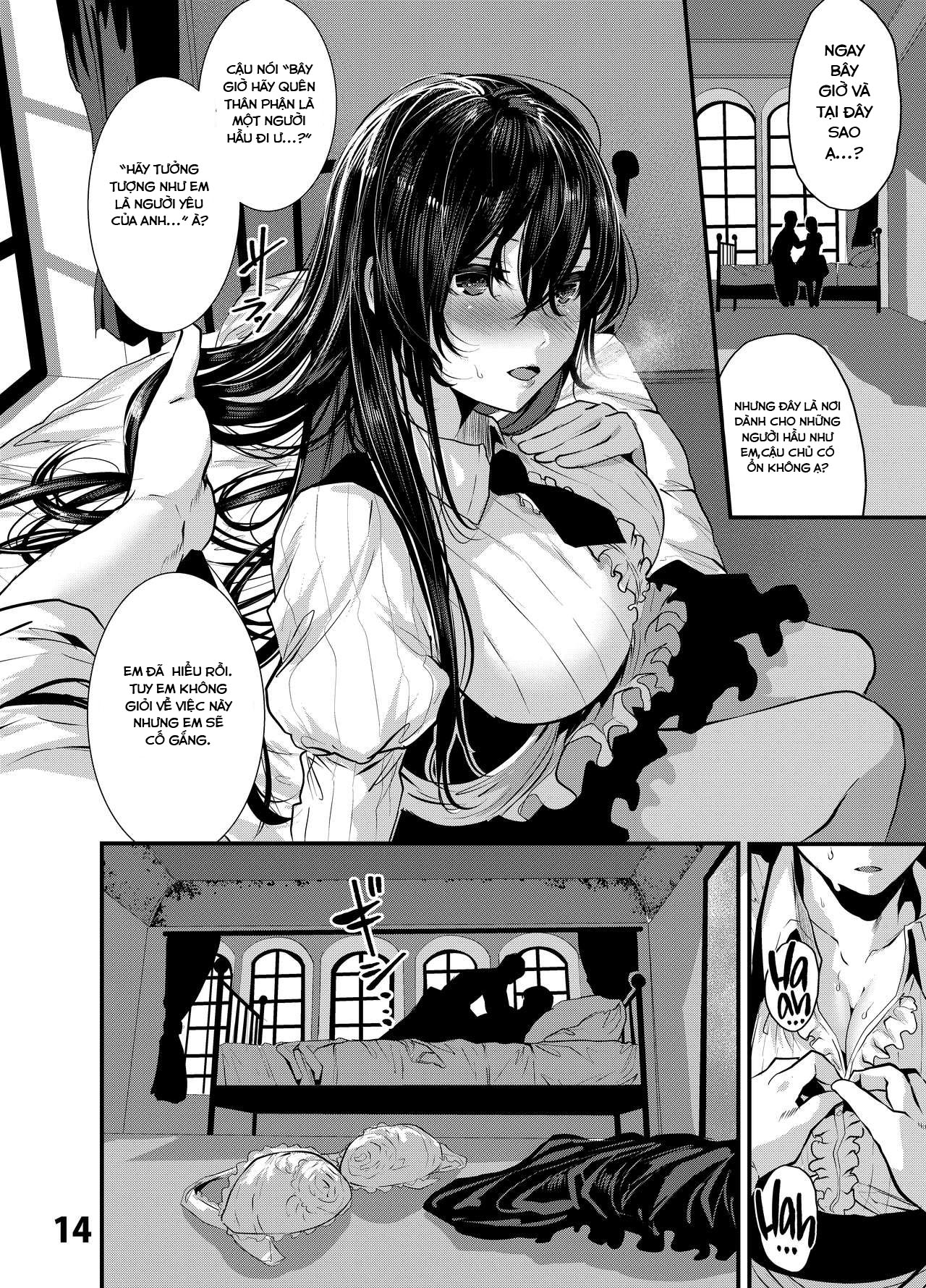 HentaiVN.net - Ảnh 15 - Cô Hầu Gái Của Tôi 2 [Maguro Maid to Mecha Shikotama Ecchi | Lots and Lots of Sex With a Dead Lay Maid] - Oneshot