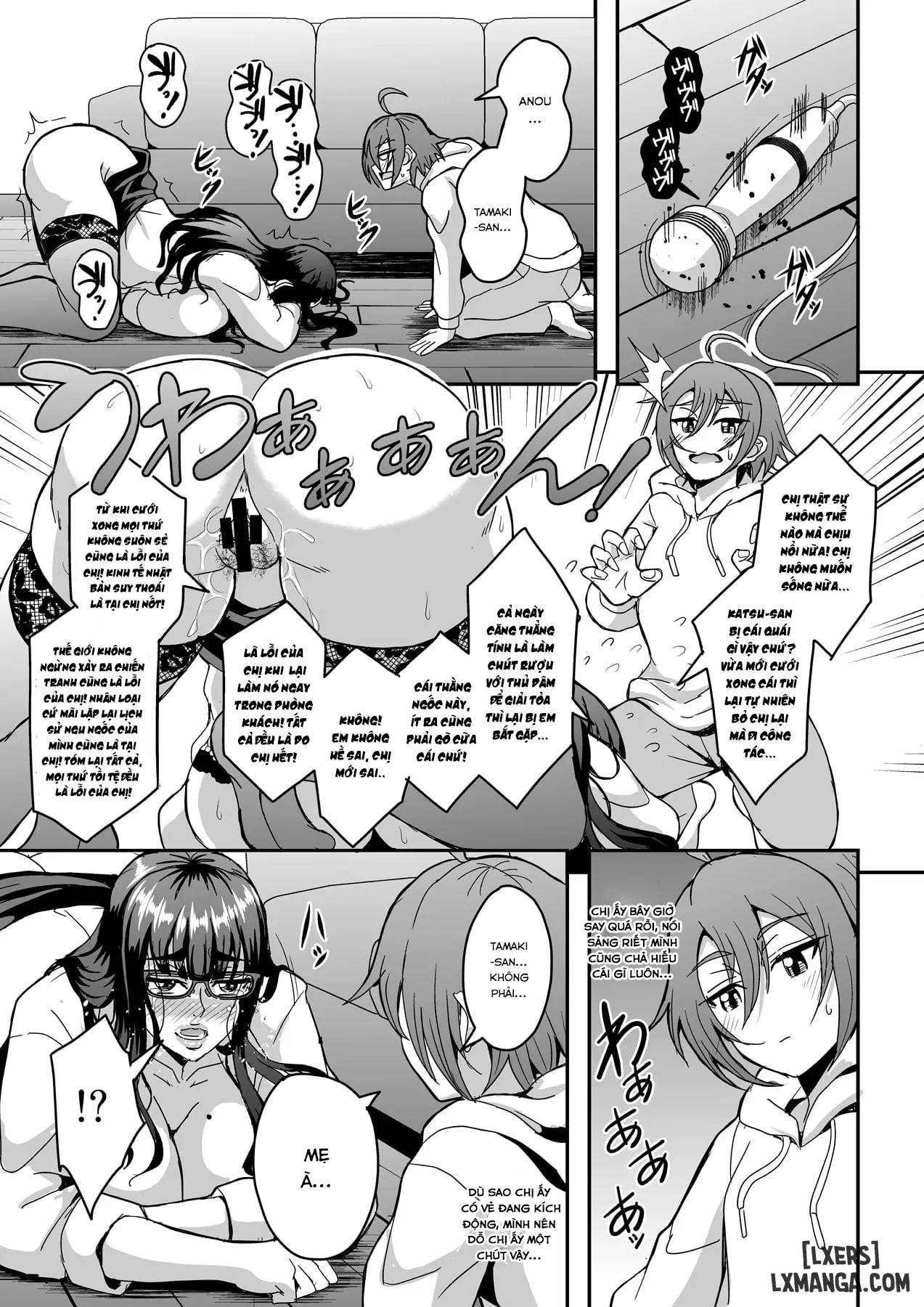 HentaiVN.net - Ảnh 9 - Kyoushi to Mama to Koibito no Kao - Chap 1