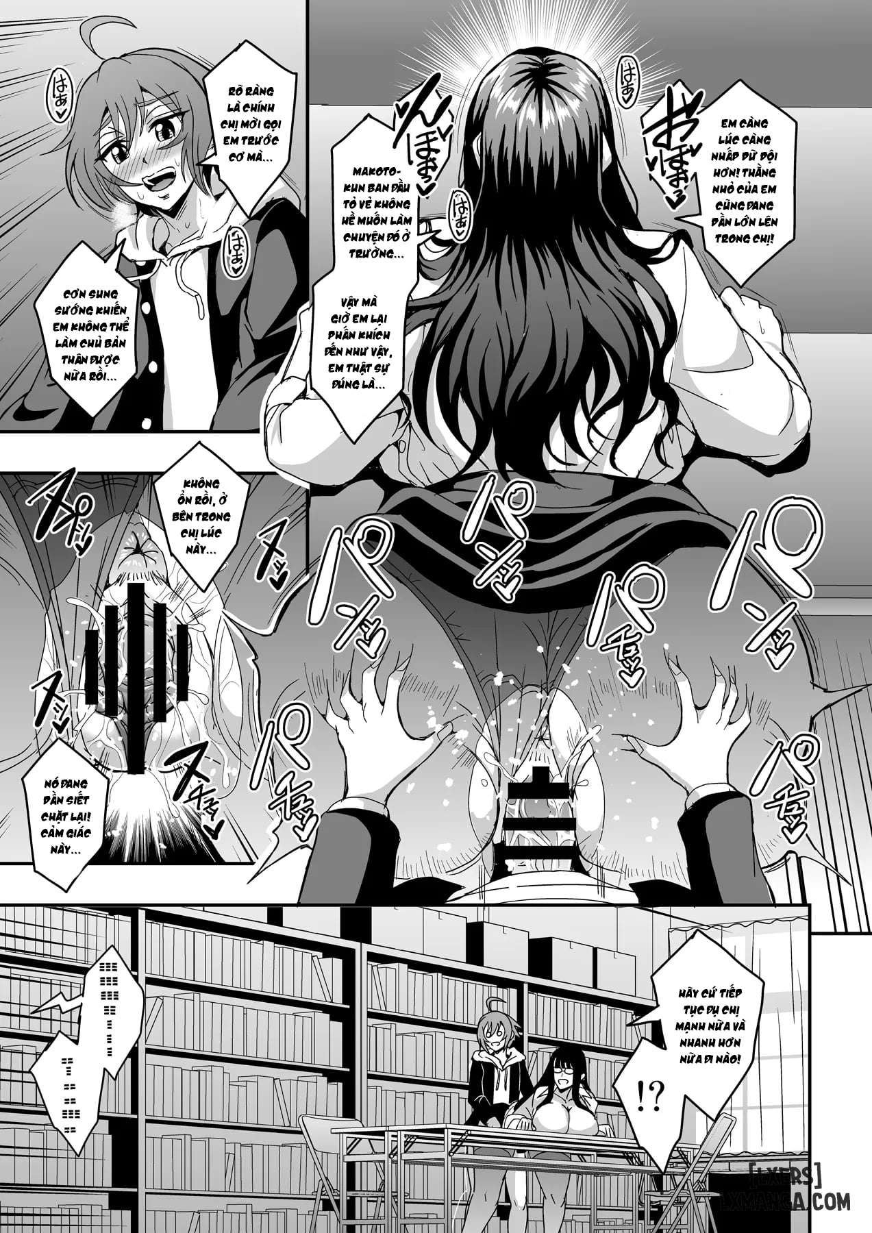 HentaiVN.net - Ảnh 39 - Kyoushi to Mama to Koibito no Kao - Chap 1