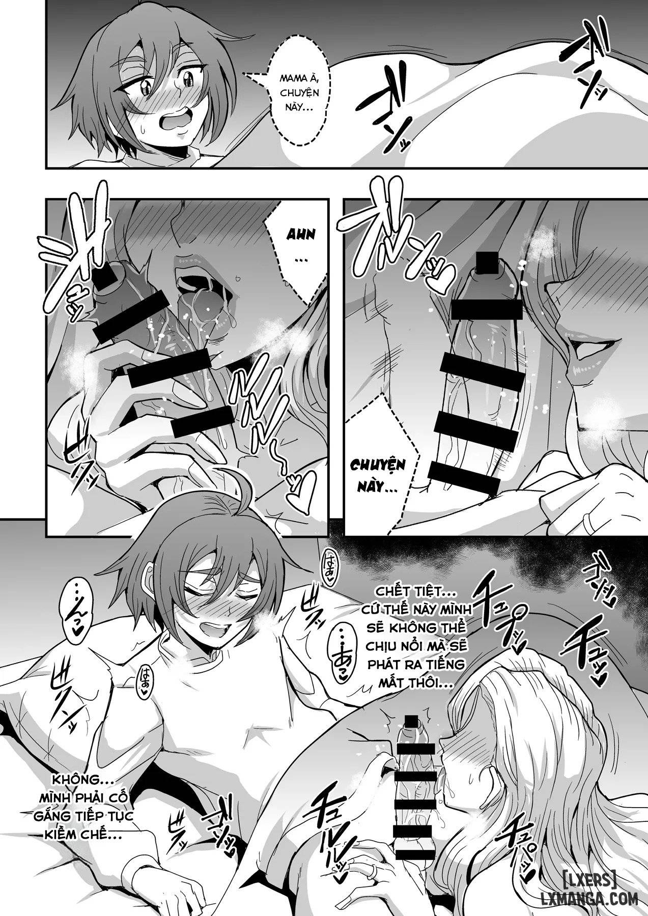 HentaiVN.net - Ảnh 10 - Kyoushi to Mama to Koibito no Kao - Chap 2