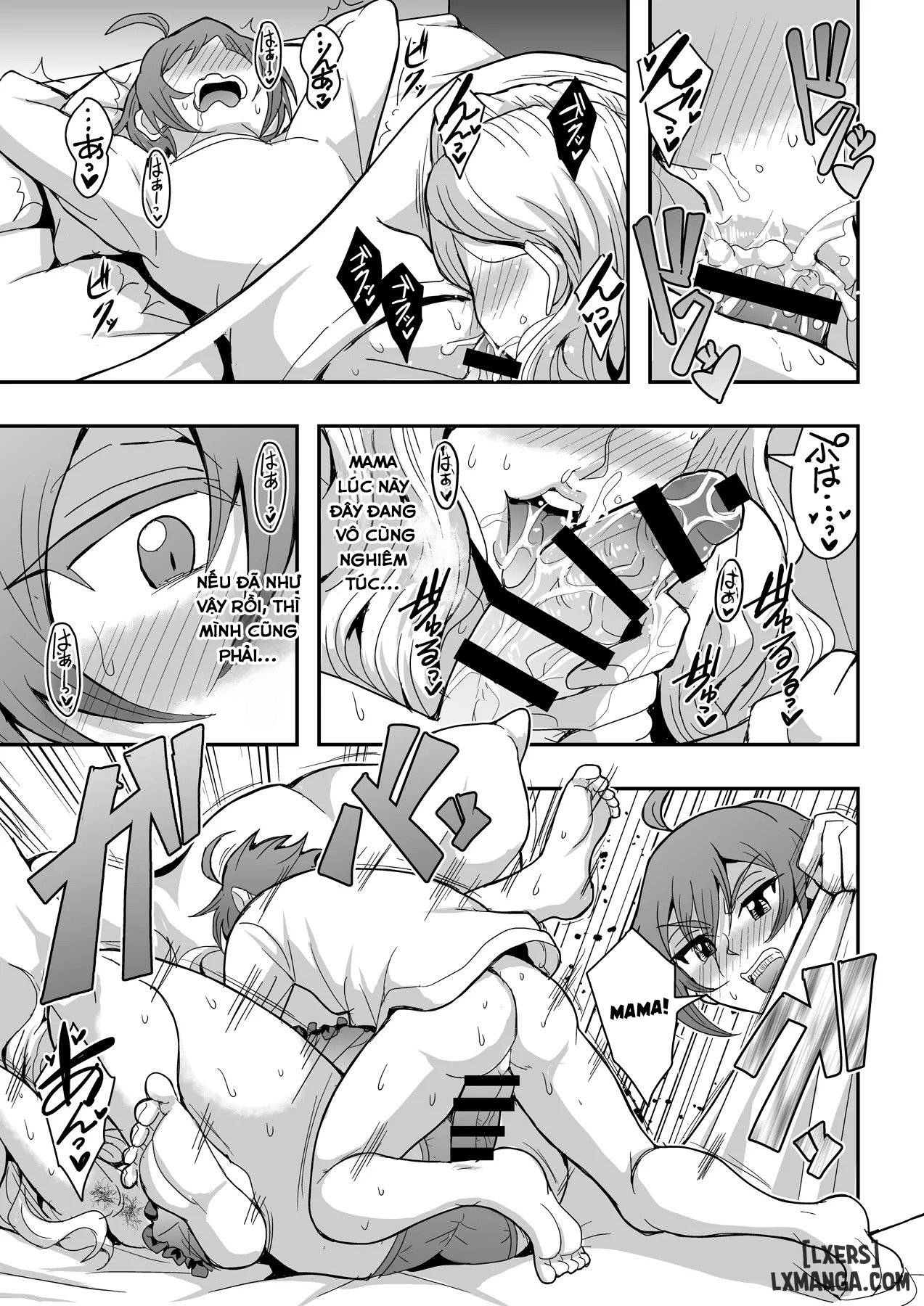 HentaiVN.net - Ảnh 13 - Kyoushi to Mama to Koibito no Kao - Chap 2
