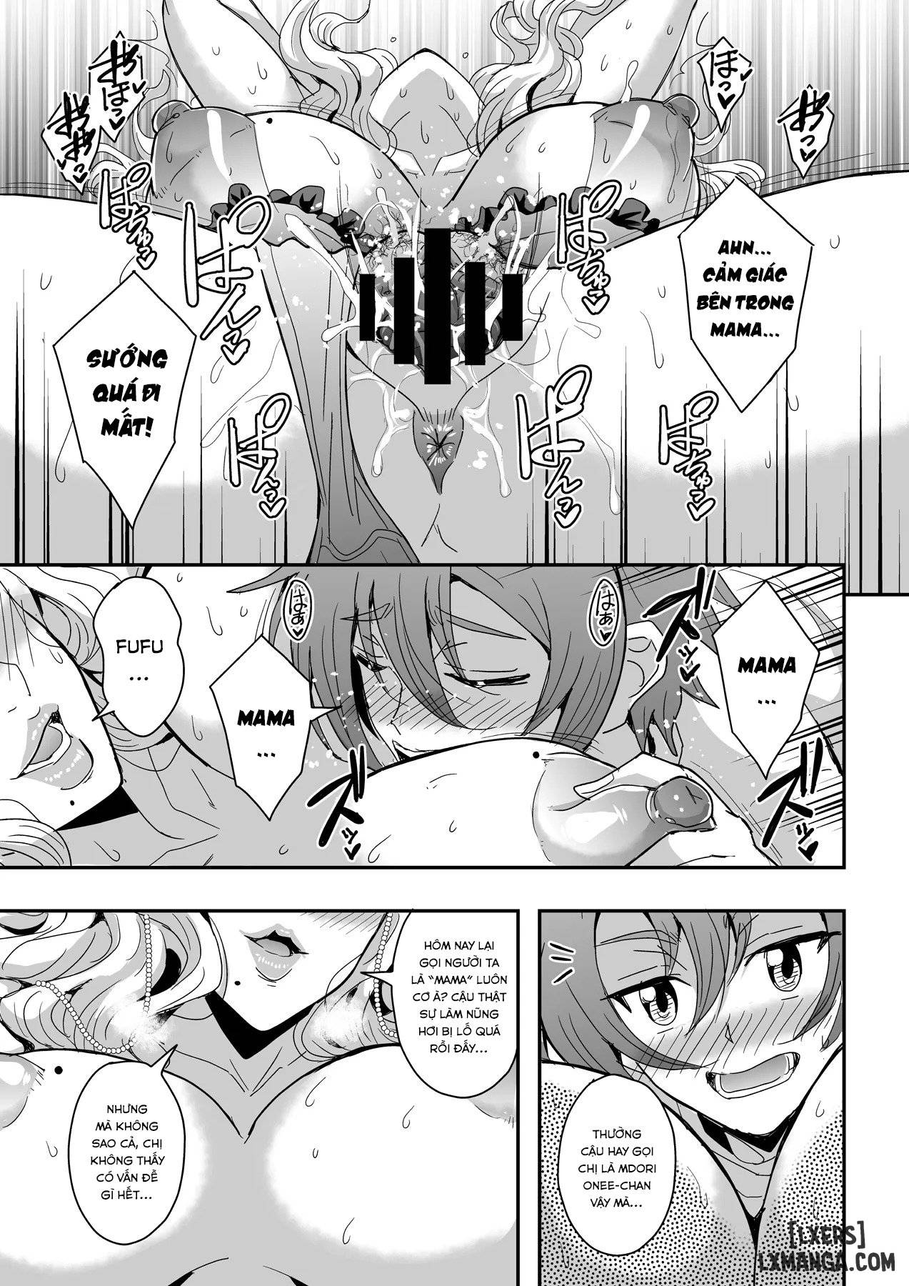 HentaiVN.net - Ảnh 15 - Kyoushi to Mama to Koibito no Kao - Chap 2