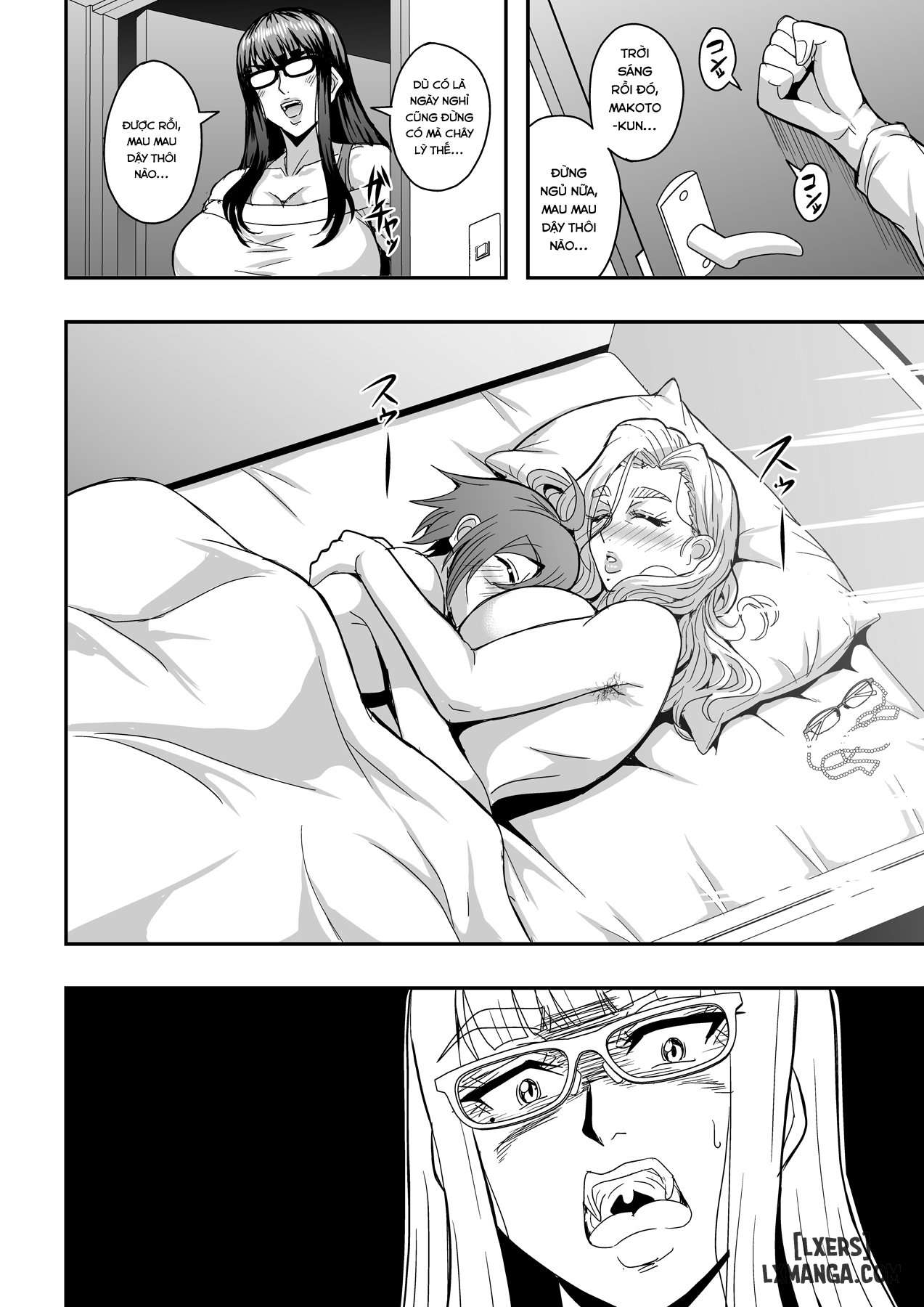 HentaiVN.net - Ảnh 28 - Kyoushi to Mama to Koibito no Kao - Chap 2