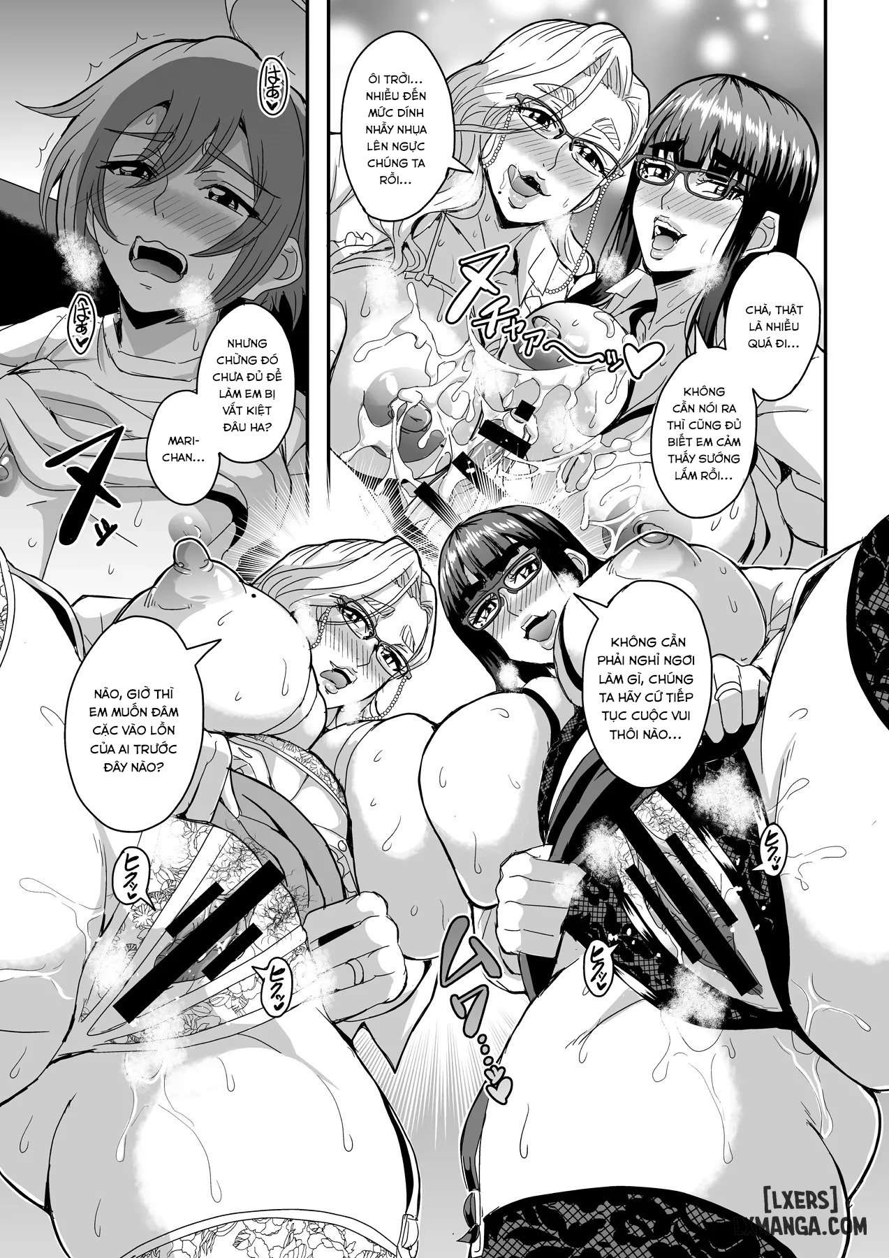 HentaiVN.net - Ảnh 45 - Kyoushi to Mama to Koibito no Kao - Chap 2