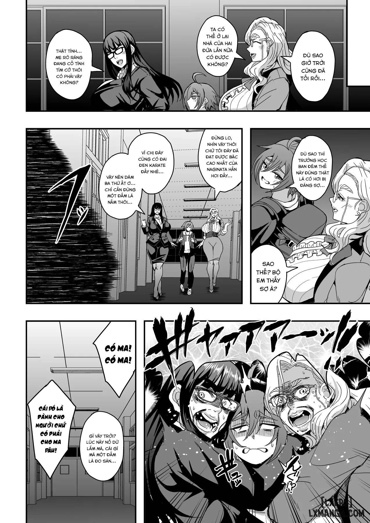 HentaiVN.net - Ảnh 58 - Kyoushi to Mama to Koibito no Kao - Chap 2