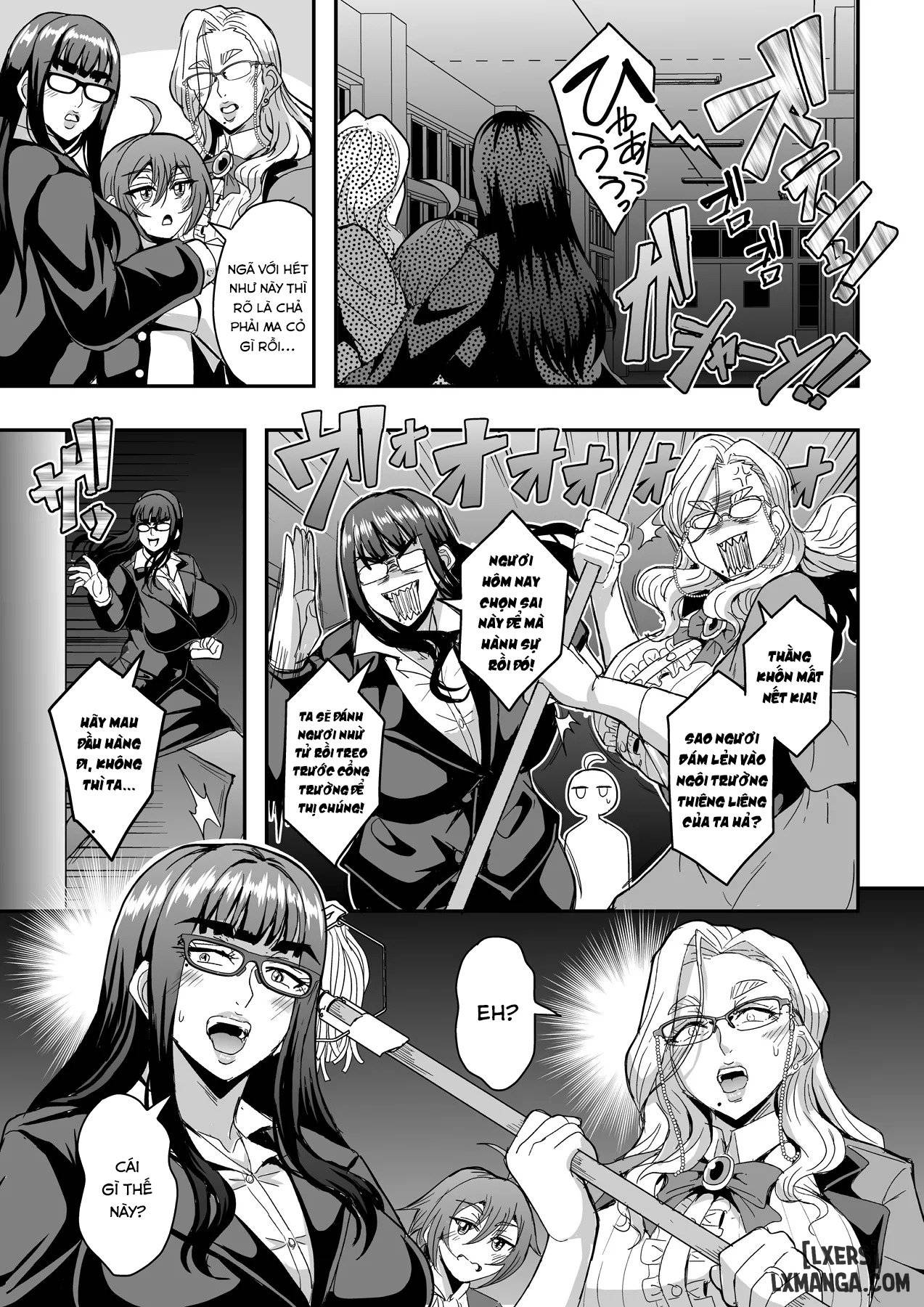 HentaiVN.net - Ảnh 59 - Kyoushi to Mama to Koibito no Kao - Chap 2