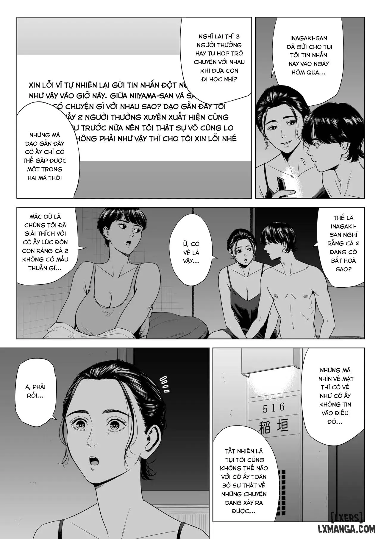 HentaiVN.net - Ảnh 5 - Hitozuma Mansion 3 - Oneshot