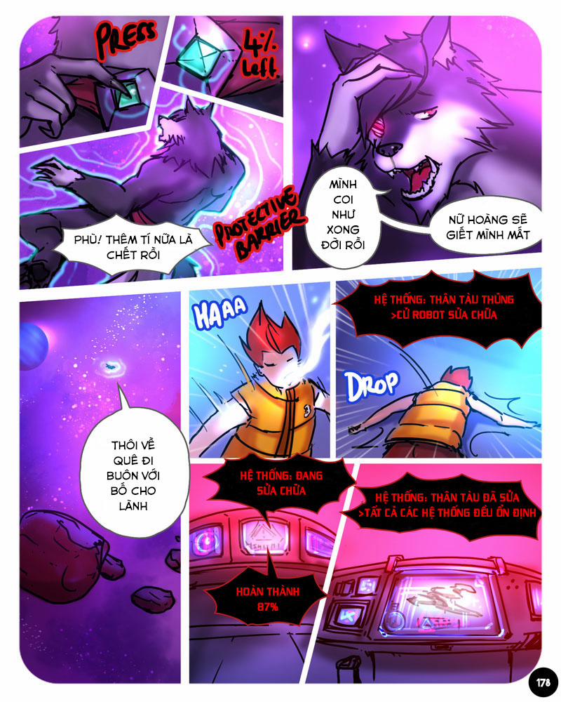 HentaiVN.net - Ảnh 19 - Space Expedition - Chap 9: NTR cùng anh sói, main được buff sức mạnh