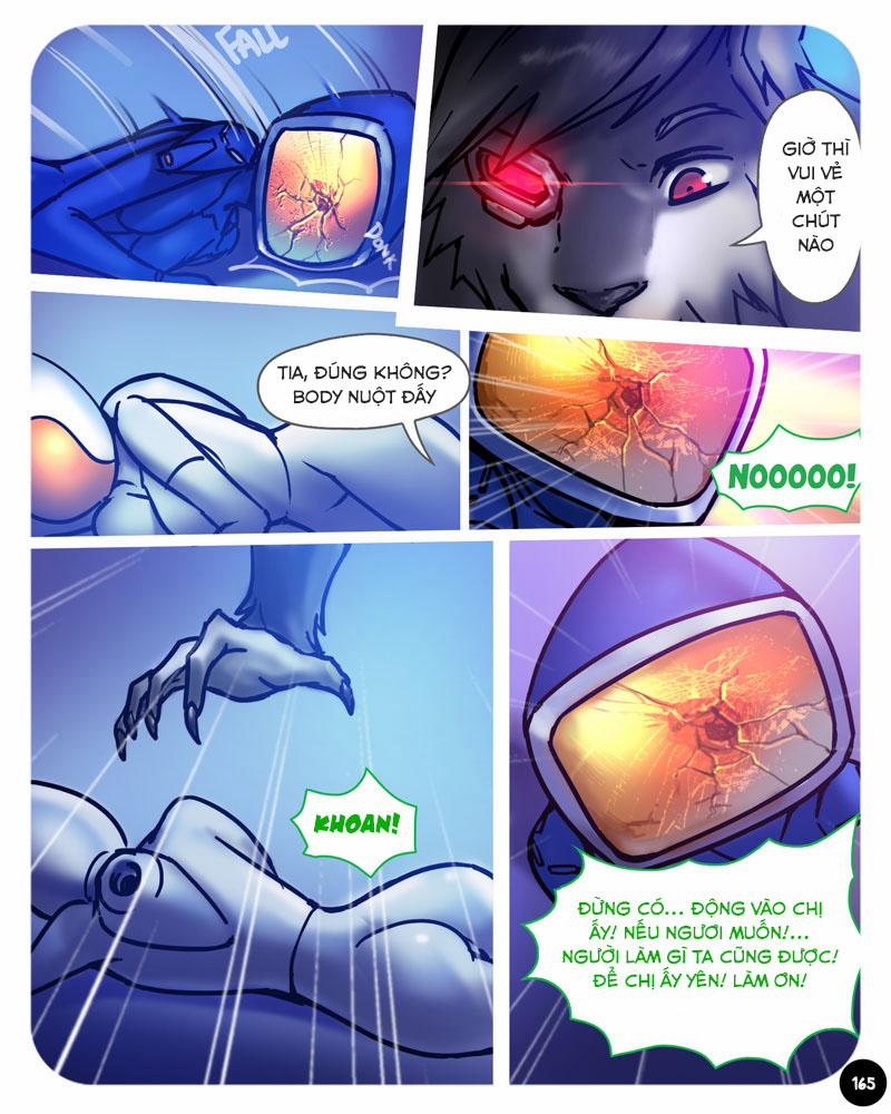 HentaiVN.net - Ảnh 5 - Space Expedition - Chap 9: NTR cùng anh sói, main được buff sức mạnh