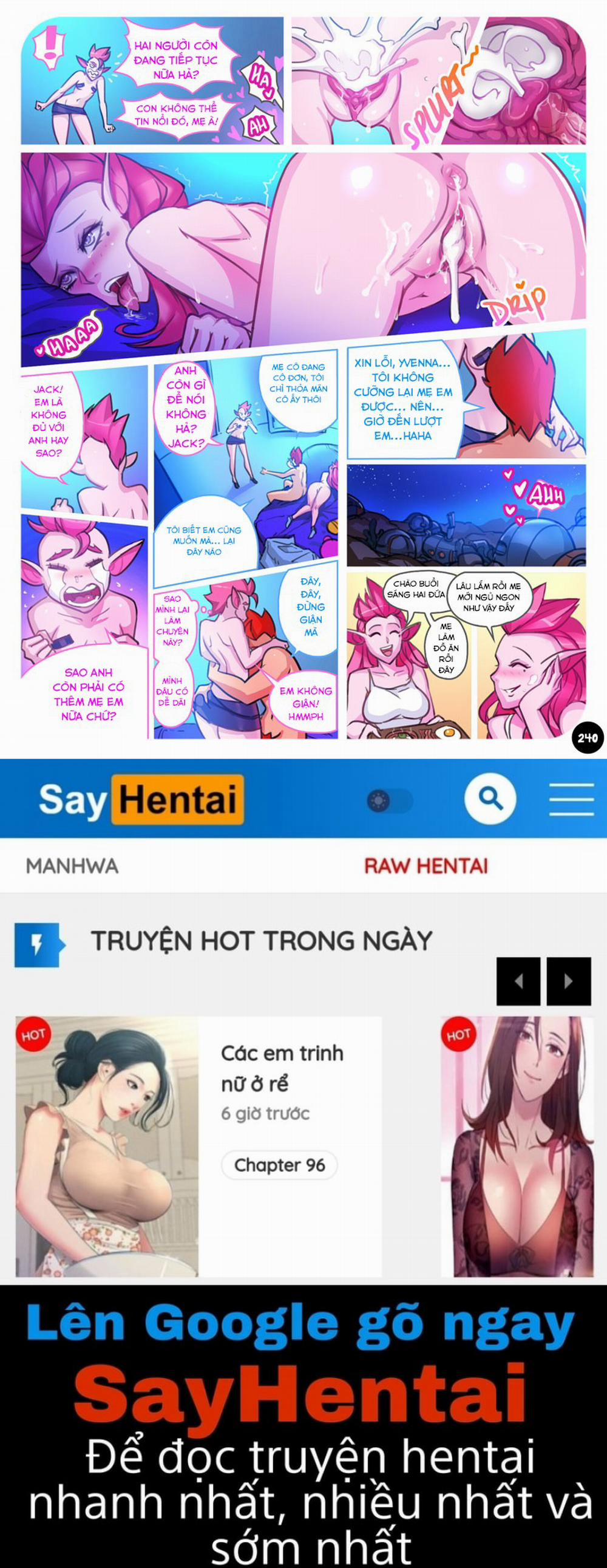HentaiVN.net - Ảnh 20 - Space Expedition - Chap 12: Con ngực nhỏ, mẹ ngực to :))