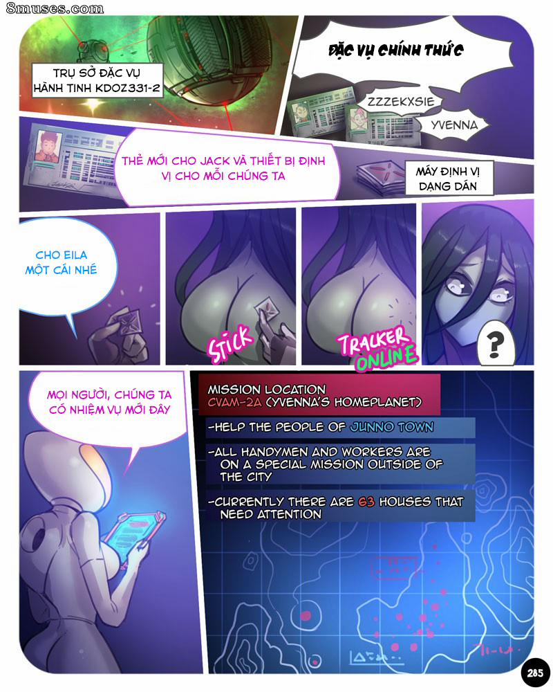 HentaiVN.net - Ảnh 7 - Space Expedition - Chap 15: Thánh đụ dạo, anh thợ sửa ống nước và cô chủ nhà damdang