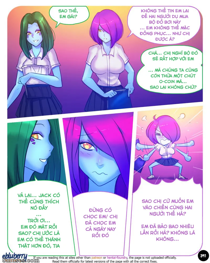 HentaiVN.net - Ảnh 5 - Space Expedition - Chap 20: Nhiệm vụ hoàn thành, tình chị em có chắc bền lâu?