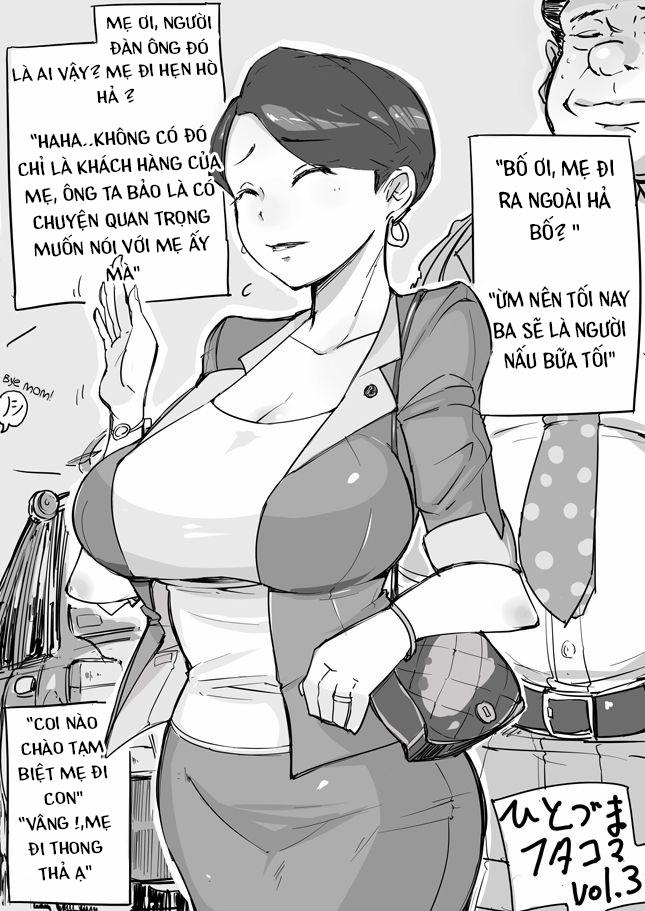 HentaiVN.net - Ảnh 5 - Tuyển Tập Milf [Hitozuma Futakoma; One Married Woman and Two Panels] - Oneshot