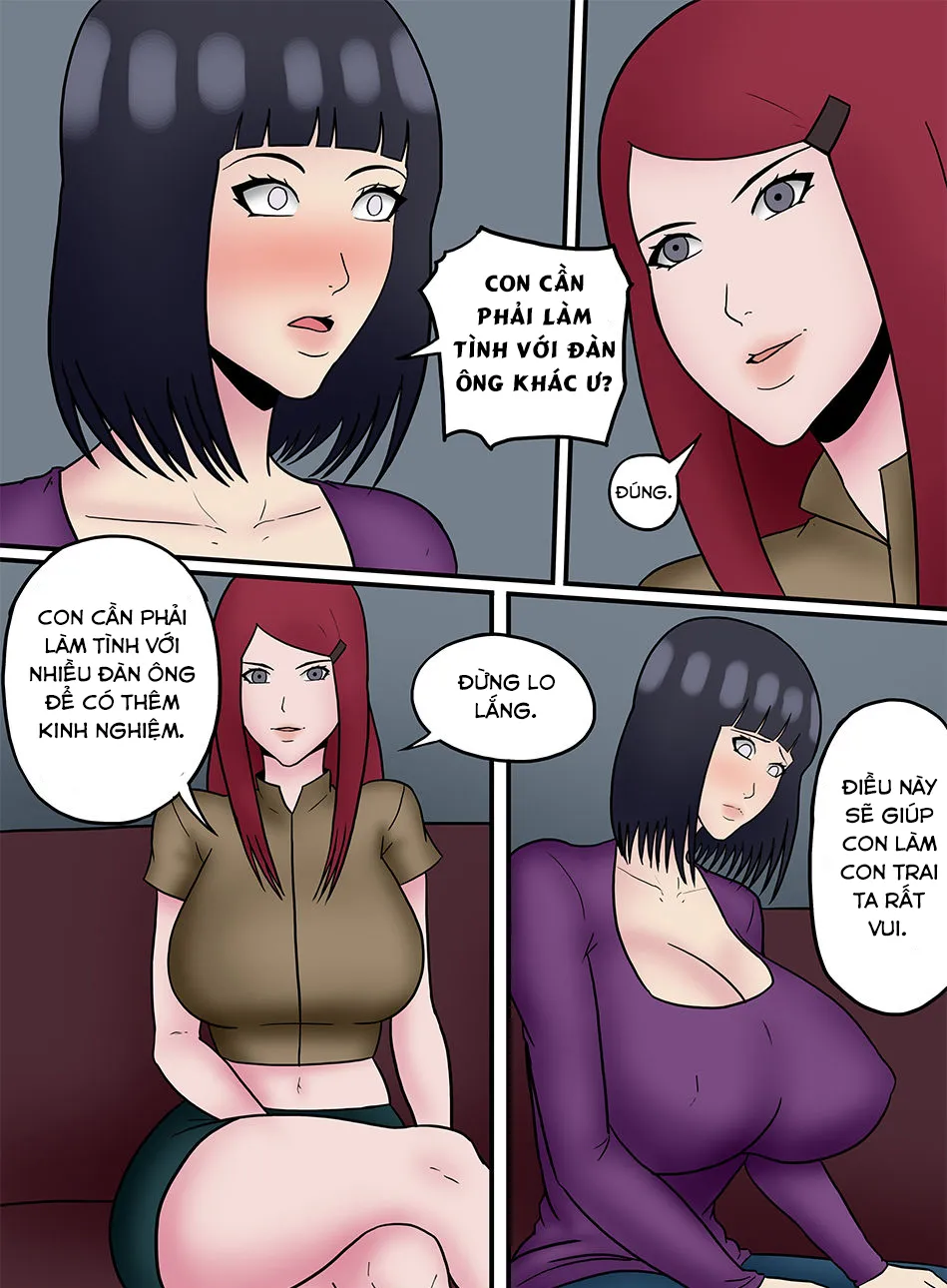 HentaiVN.net - Ảnh 3 - Kushina Helps Hinata - Chap 1