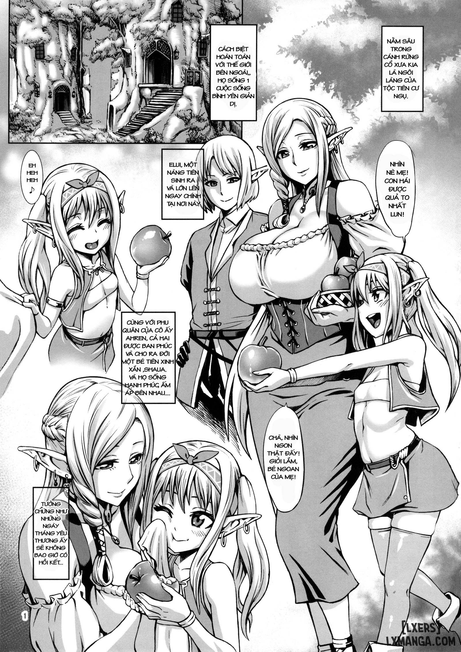 HentaiVN.net - Ảnh 3 - Houjou no Reizoku Elf 7 [Houjou no Reizoku Elf 7] - Chapter 1