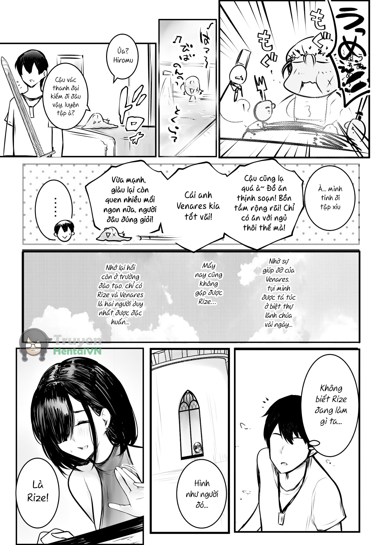 HentaiVN.net - Ảnh 27 - Onna Kishi Rize wa Koyoi mo Maotoko ni Dakareru 3 - Oneshot
