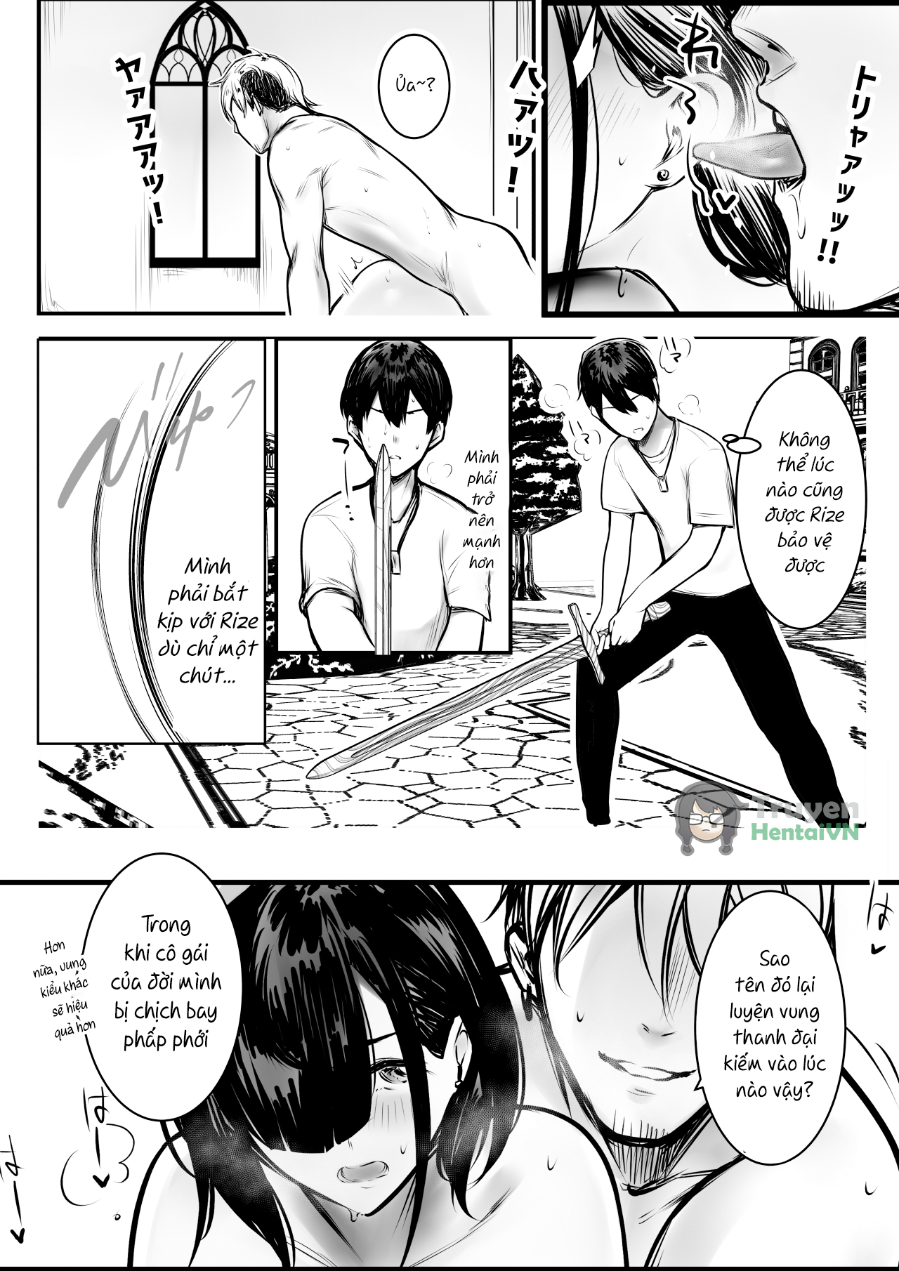 HentaiVN.net - Ảnh 30 - Onna Kishi Rize wa Koyoi mo Maotoko ni Dakareru 3 - Oneshot