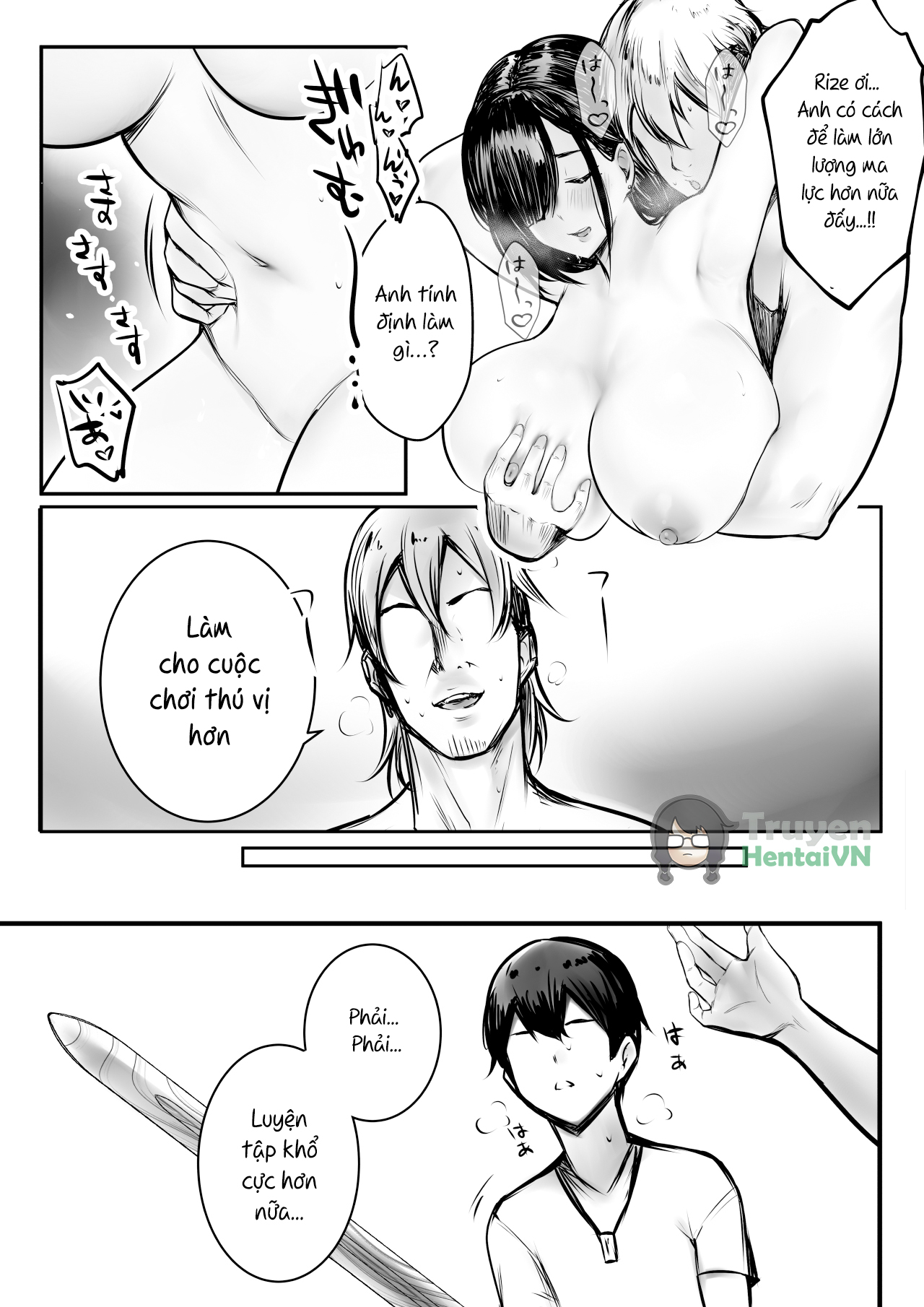 HentaiVN.net - Ảnh 32 - Onna Kishi Rize wa Koyoi mo Maotoko ni Dakareru 3 - Oneshot