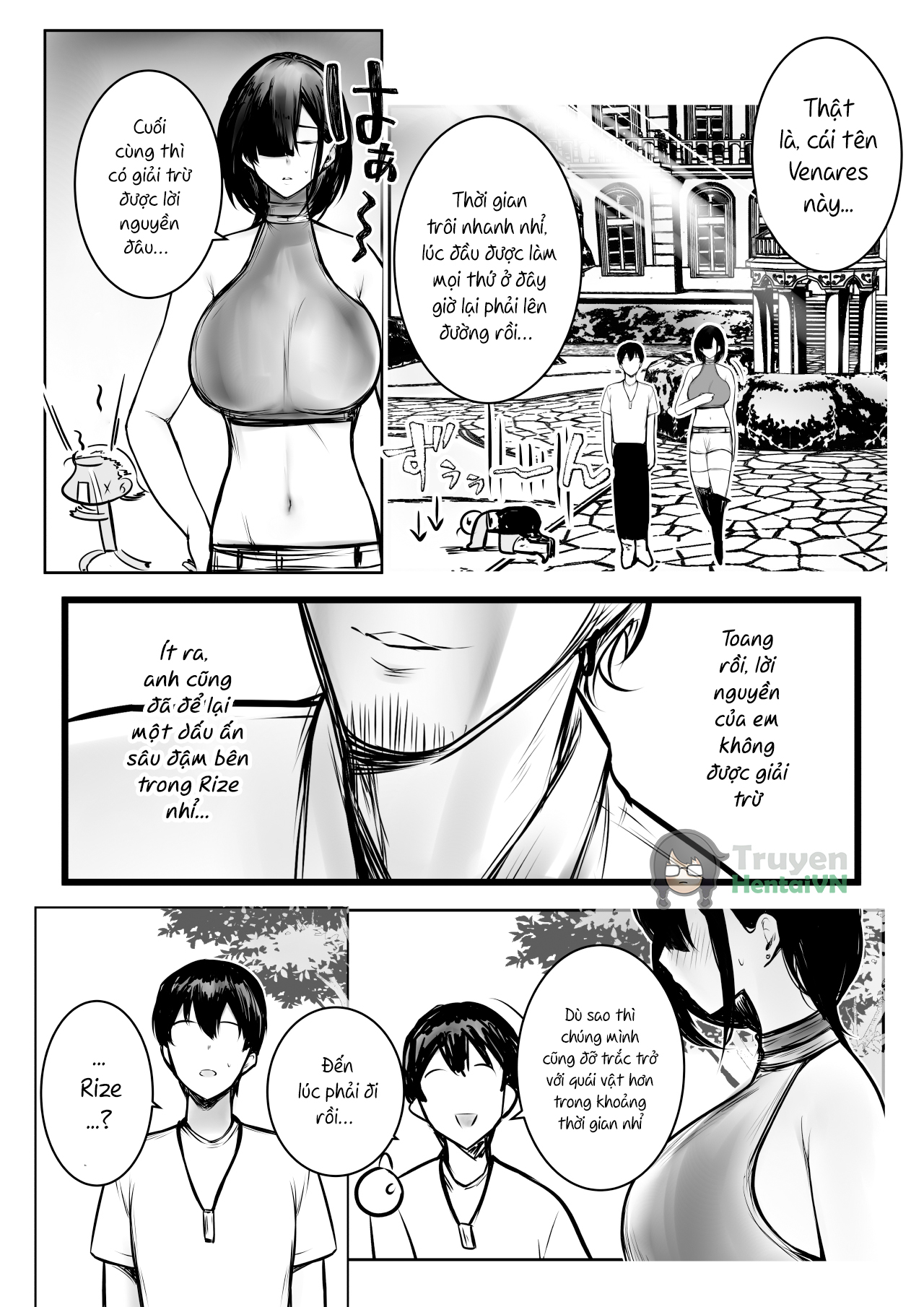 HentaiVN.net - Ảnh 46 - Onna Kishi Rize wa Koyoi mo Maotoko ni Dakareru 3 - Oneshot