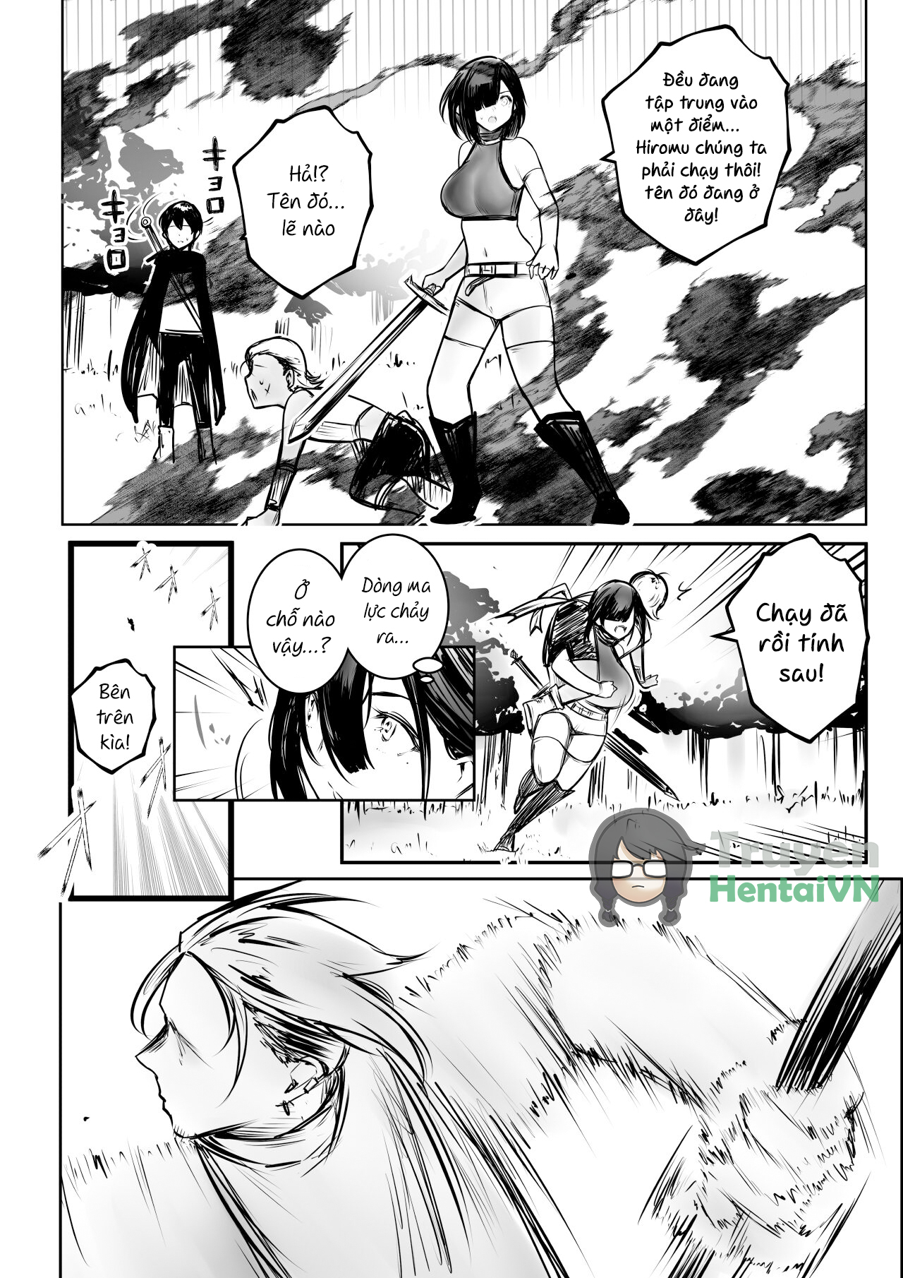 HentaiVN.net - Ảnh 9 - Onna Kishi Rize wa Koyoi mo Maotoko ni Dakareru 3 - Oneshot
