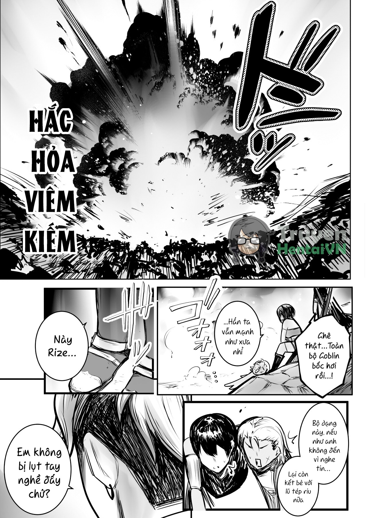 HentaiVN.net - Ảnh 10 - Onna Kishi Rize wa Koyoi mo Maotoko ni Dakareru 3 - Oneshot