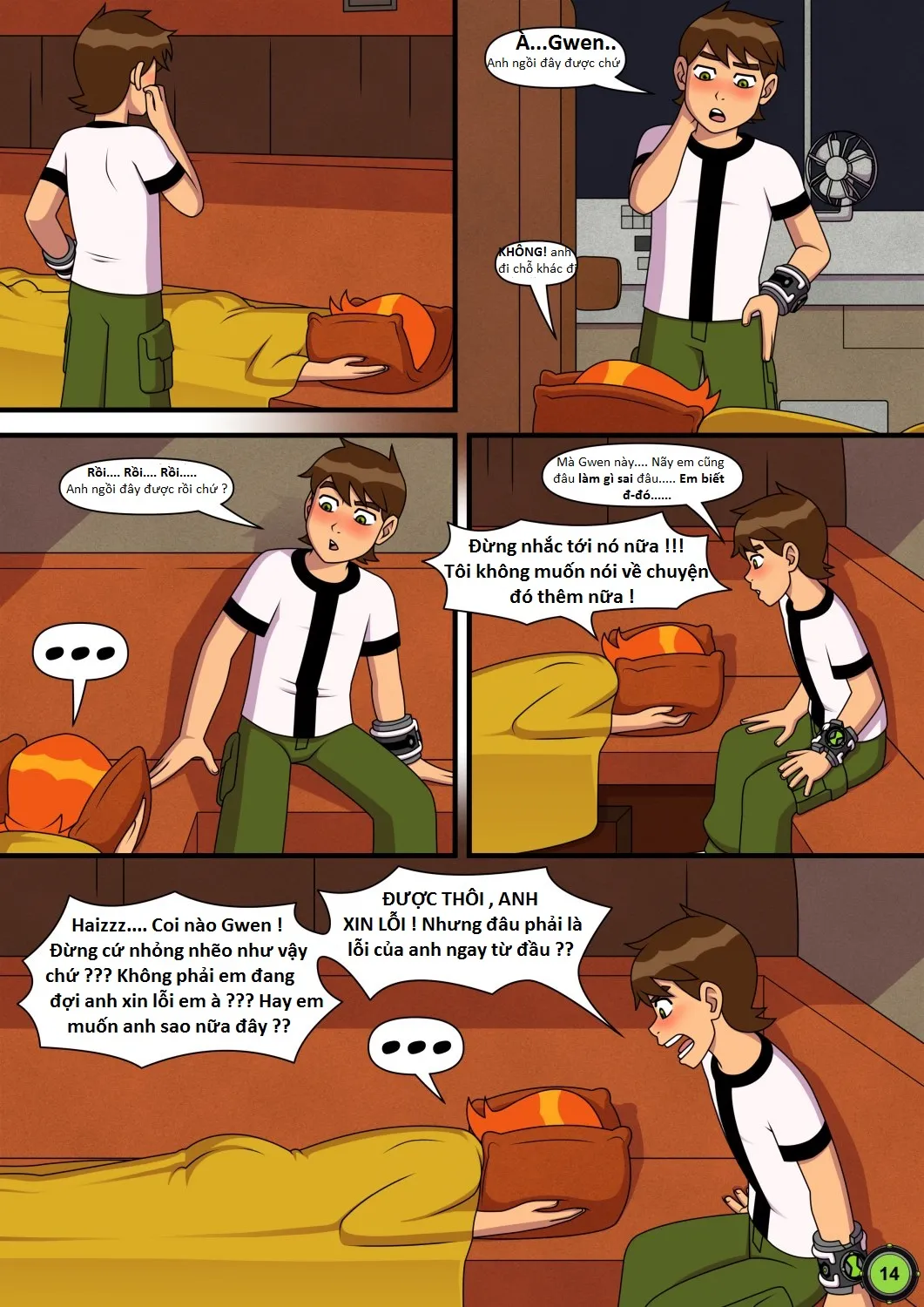 HentaiVN.net - Ảnh 3 - SERIES Truyện Ben10 [Ben 10 phiên bản 18+] - Chap 4.2
