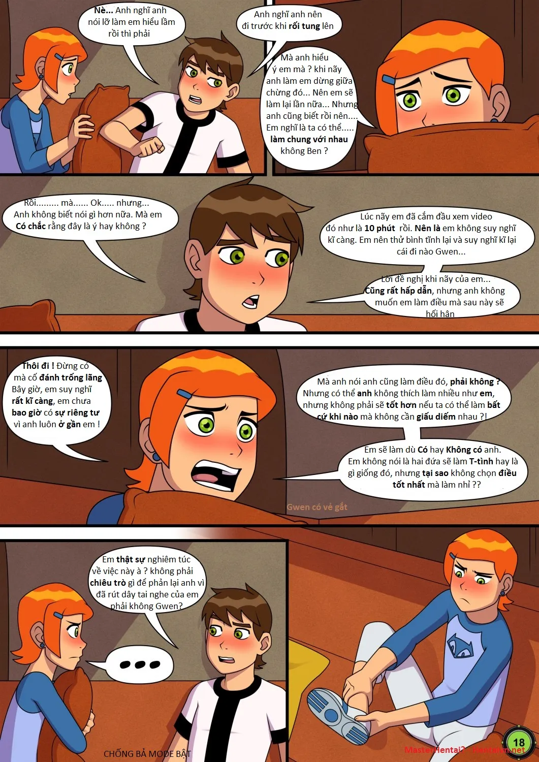 HentaiVN.net - Ảnh 7 - SERIES Truyện Ben10 [Ben 10 phiên bản 18+] - Chap 4.2