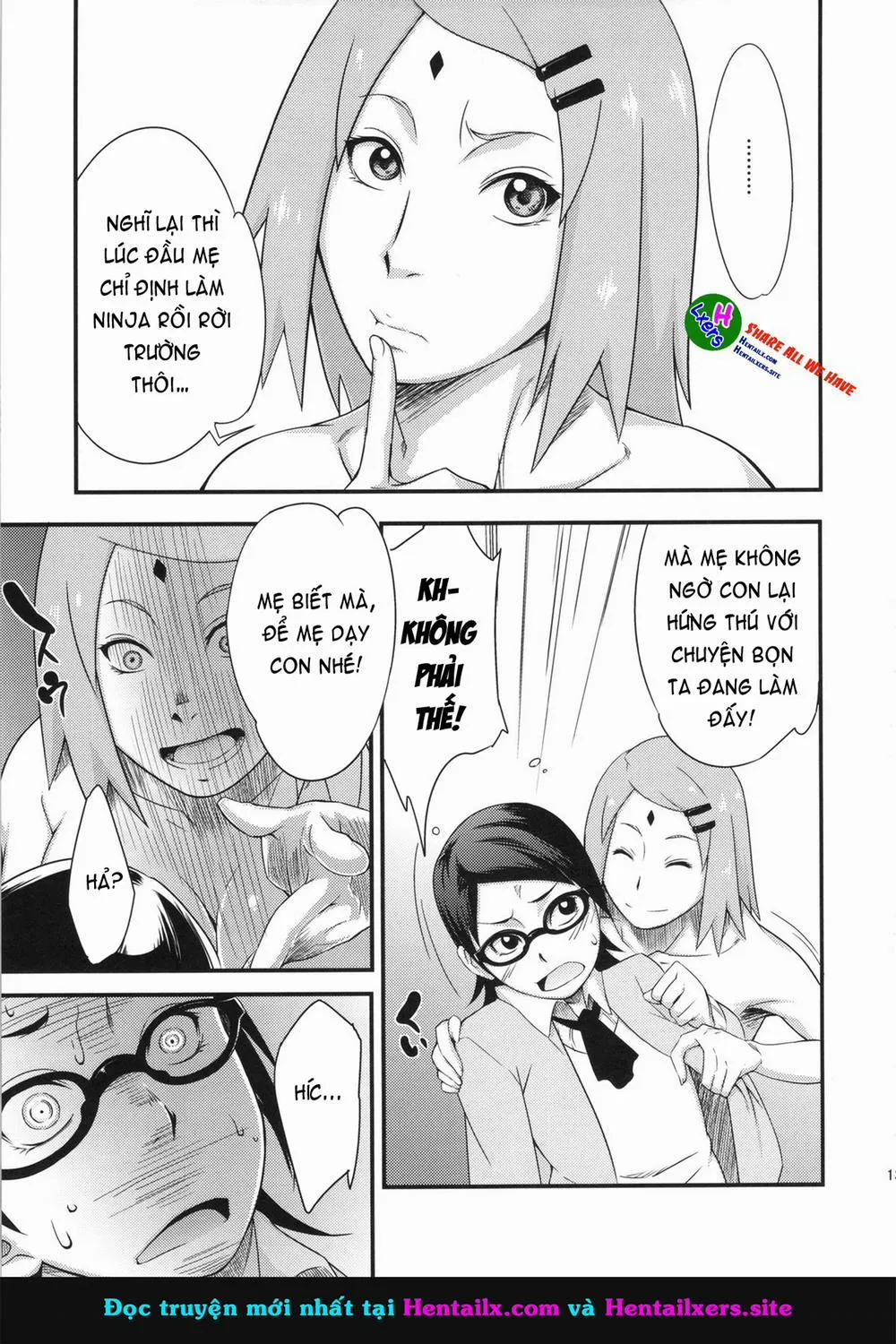 HentaiVN.net - Ảnh 10 - Konoha Donburi (Naruto) - Chương 1