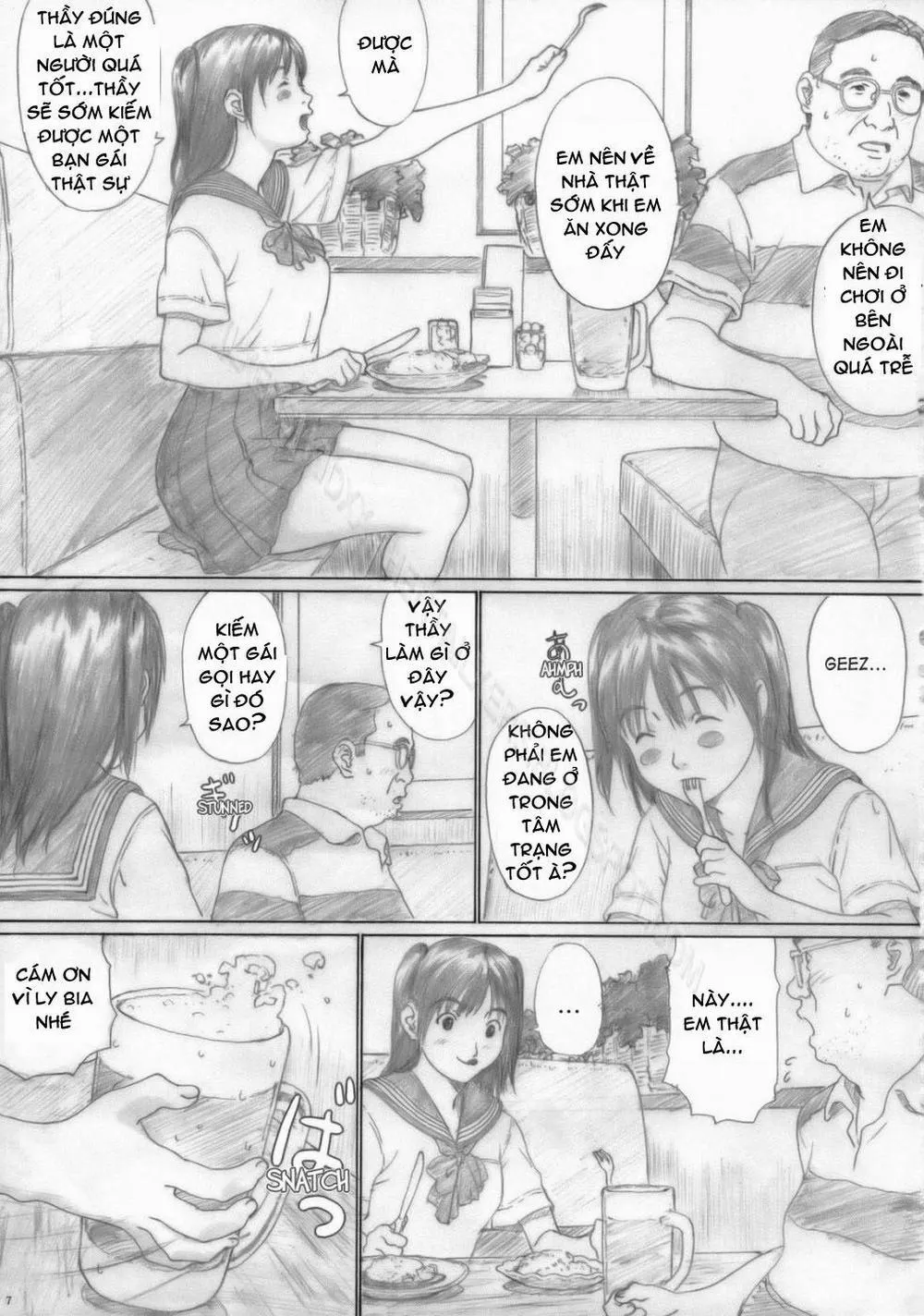 HentaiVN.net - Ảnh 6 - Suimitsu Shoujo - Chương 1