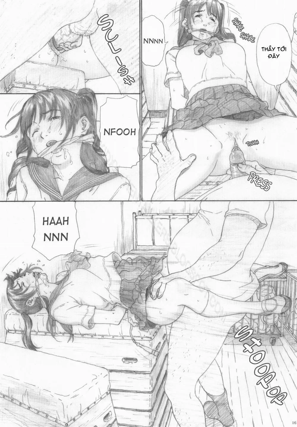 HentaiVN.net - Ảnh 15 - Suimitsu Shoujo - Chương 2