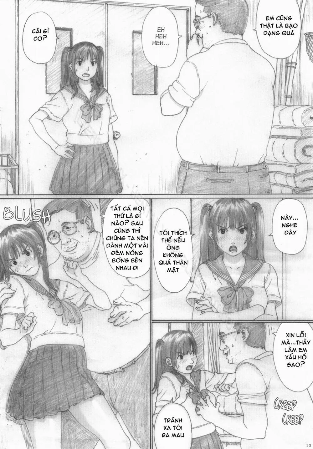 HentaiVN.net - Ảnh 9 - Suimitsu Shoujo - Chương 2