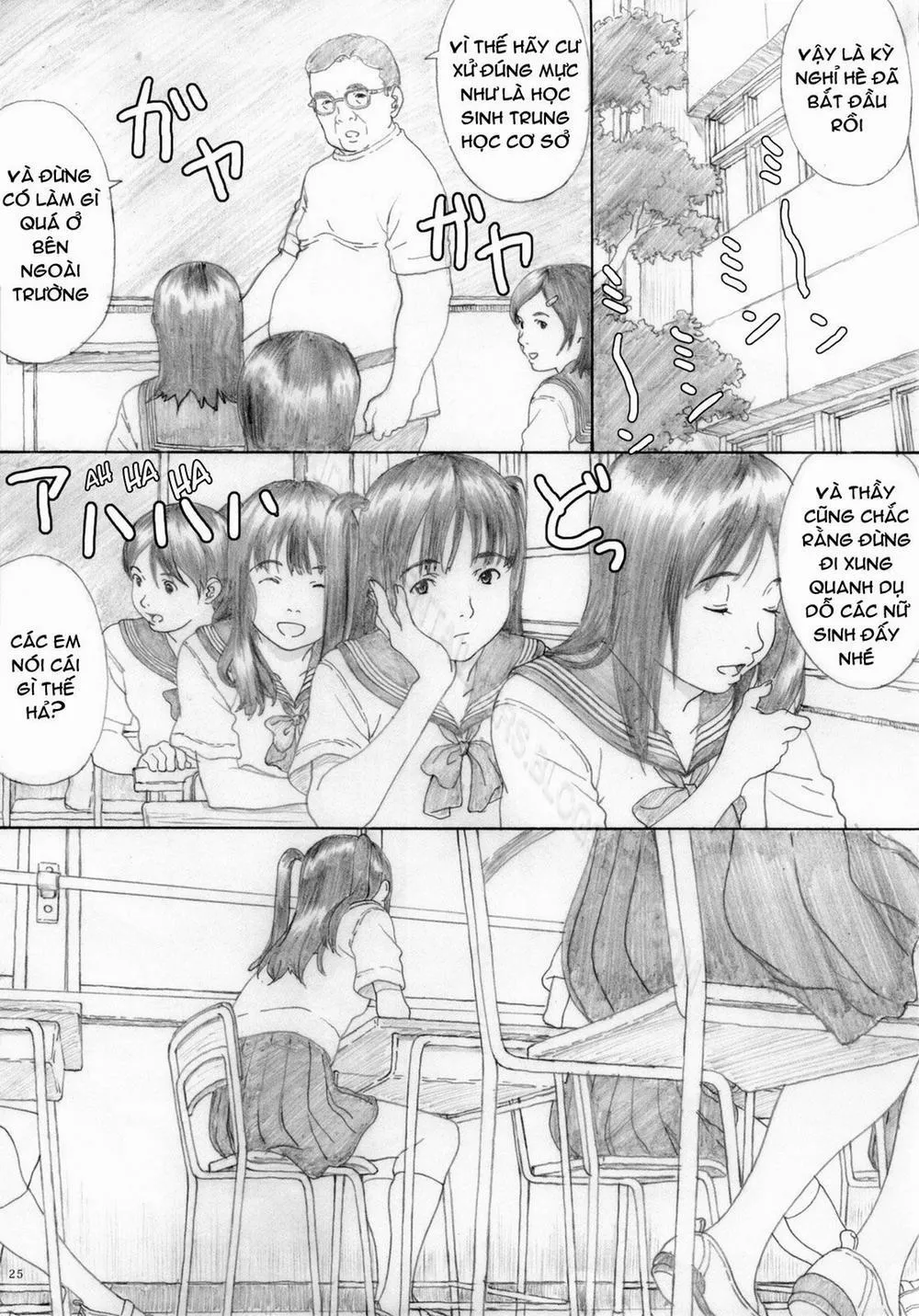 HentaiVN.net - Ảnh 24 - Suimitsu Shoujo - Chương 3