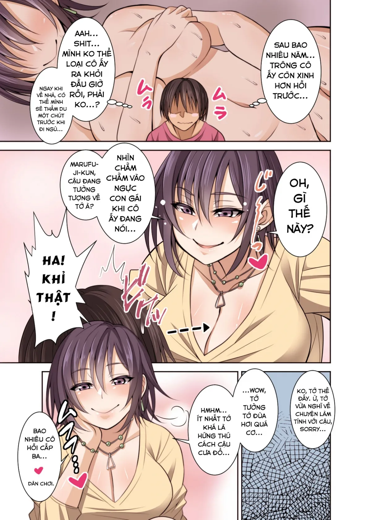 HentaiVN.net - Ảnh 4 - Guuzen Saikai Shita Doukyuusei (Hitozuma) o Otosu Hanashi [The Story of How I Seduced My Old (Married) Classmate After an Unexpected Reunion] - Chap 1
