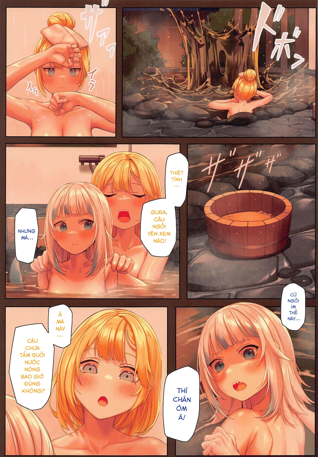 HentaiVN.net - Ảnh 14 - Amesame và muôn kiểu chuyện tại suối nước nóng - Oneshot