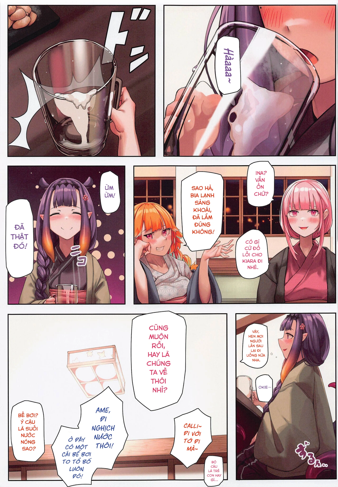 HentaiVN.net - Ảnh 8 - Amesame và muôn kiểu chuyện tại suối nước nóng - Oneshot