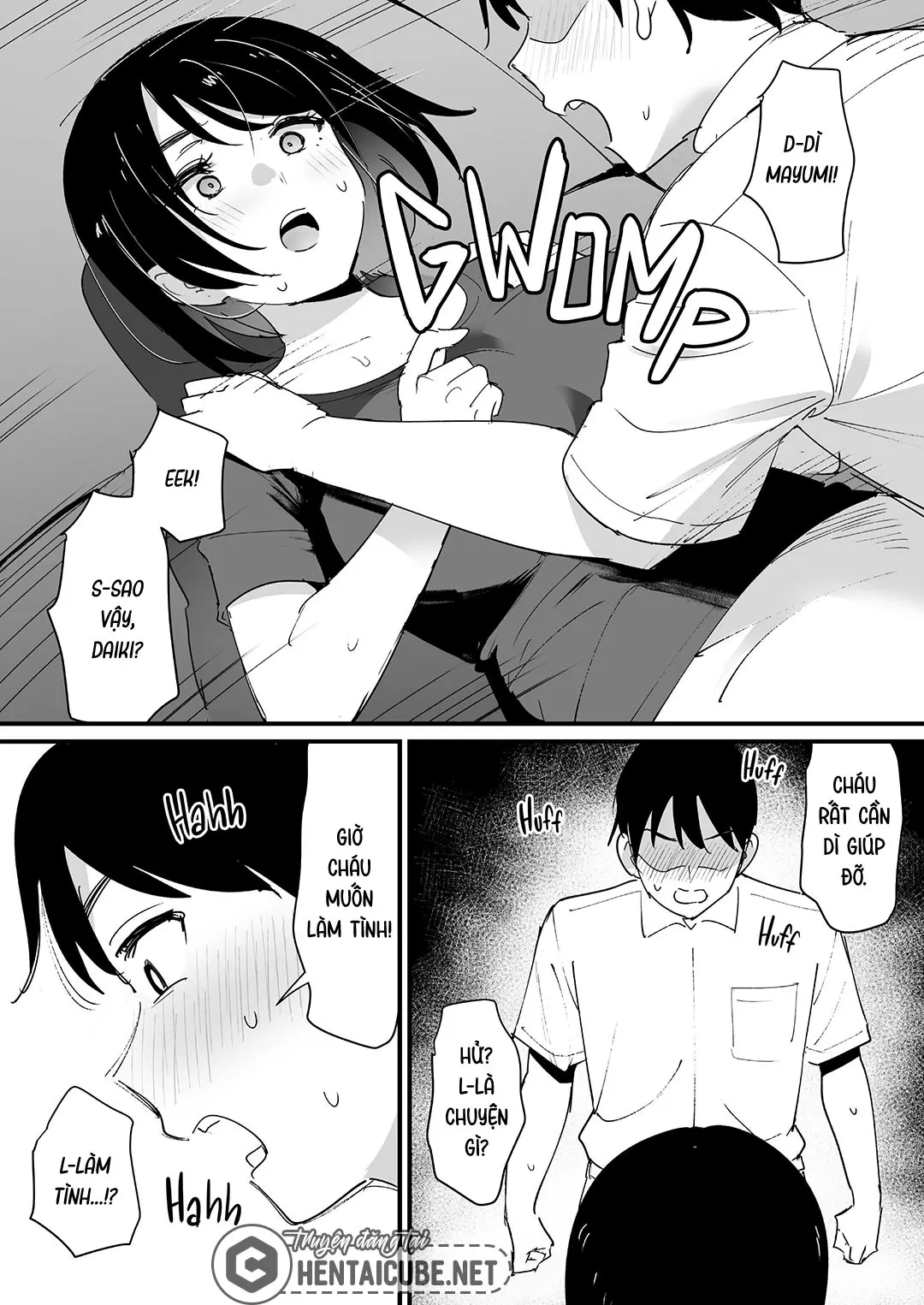 HentaiVN.net - Ảnh 11 - Thay thế bằng mẹ bạn gái - Oneshot