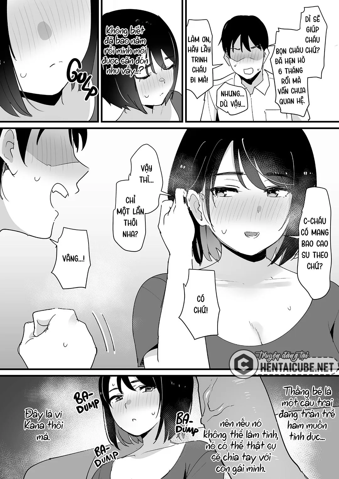 HentaiVN.net - Ảnh 13 - Thay thế bằng mẹ bạn gái - Oneshot