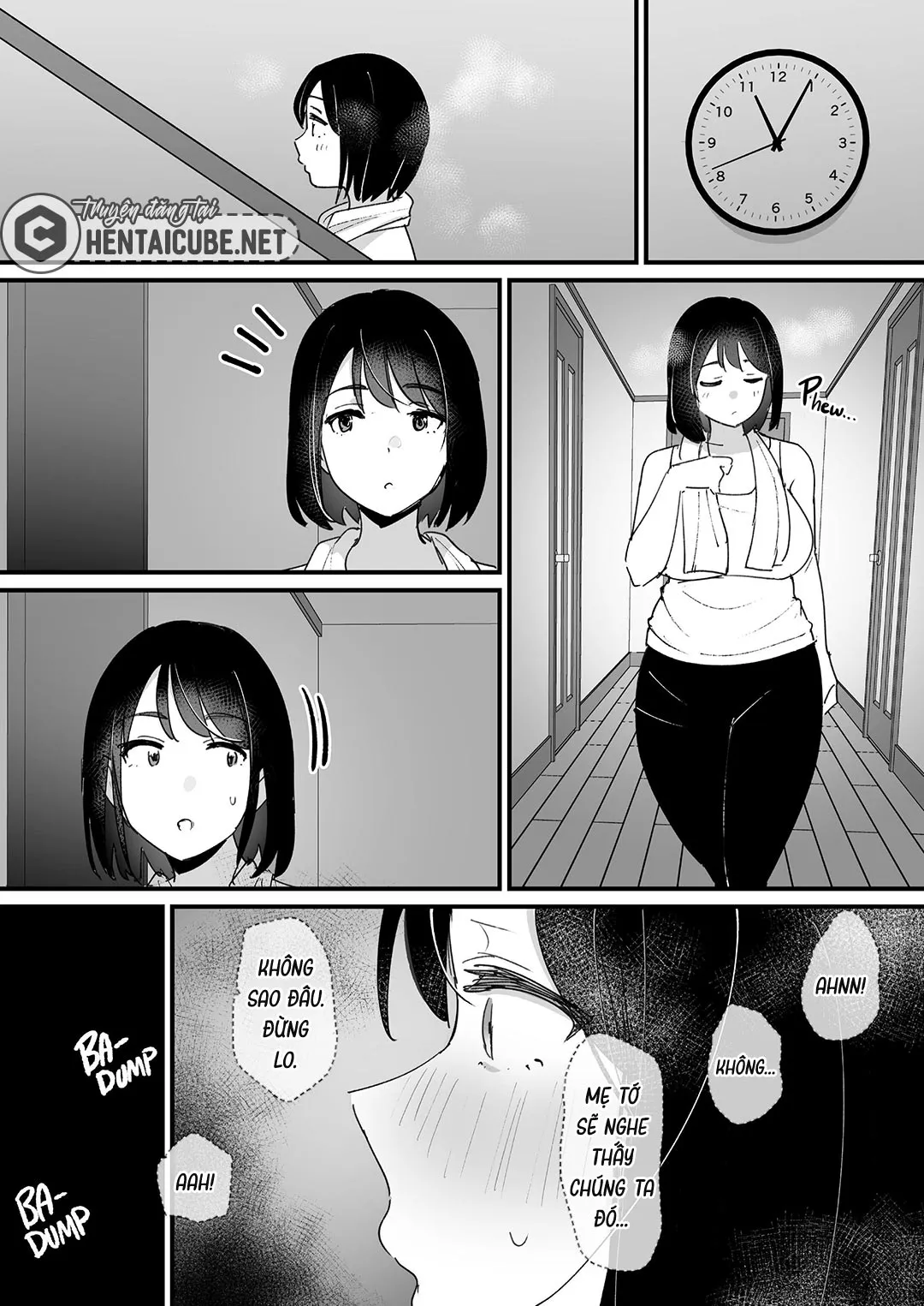 HentaiVN.net - Ảnh 34 - Thay thế bằng mẹ bạn gái - Oneshot