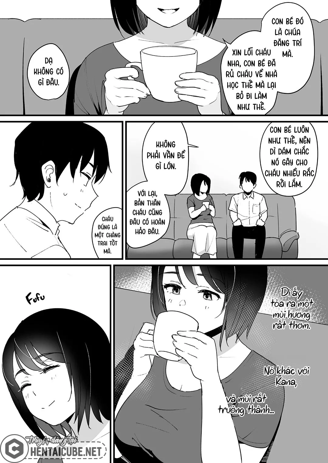 HentaiVN.net - Ảnh 9 - Thay thế bằng mẹ bạn gái - Oneshot