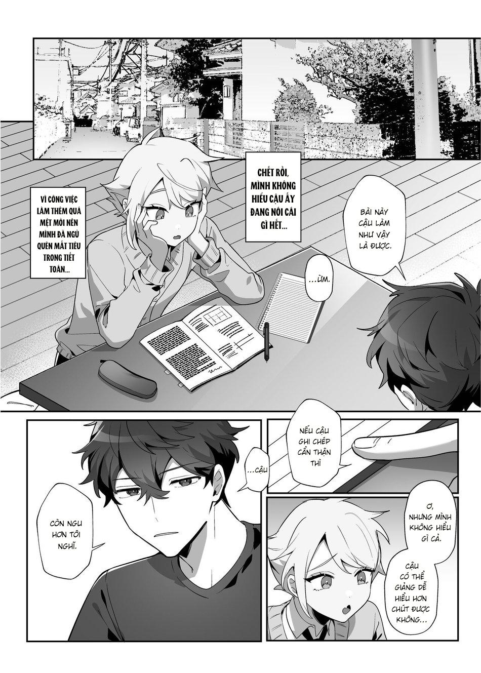 HentaiVN.net - Ảnh 14 - Saitei na kare to sunao ni narenai usagi - Oneshot