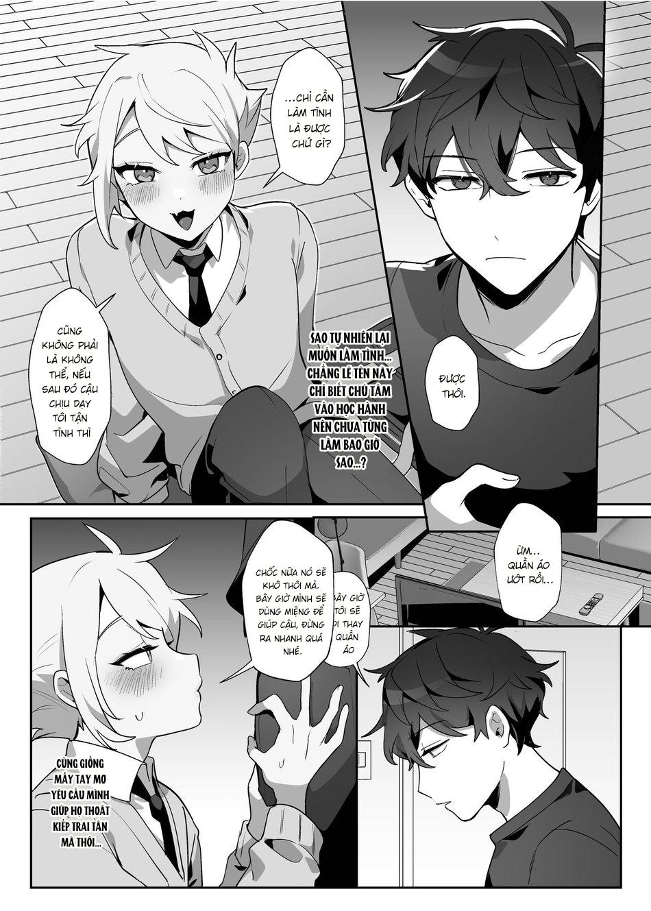 HentaiVN.net - Ảnh 18 - Saitei na kare to sunao ni narenai usagi - Oneshot