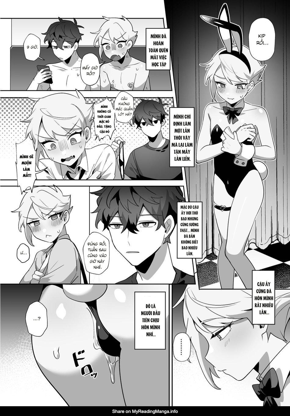 HentaiVN.net - Ảnh 33 - Saitei na kare to sunao ni narenai usagi - Oneshot