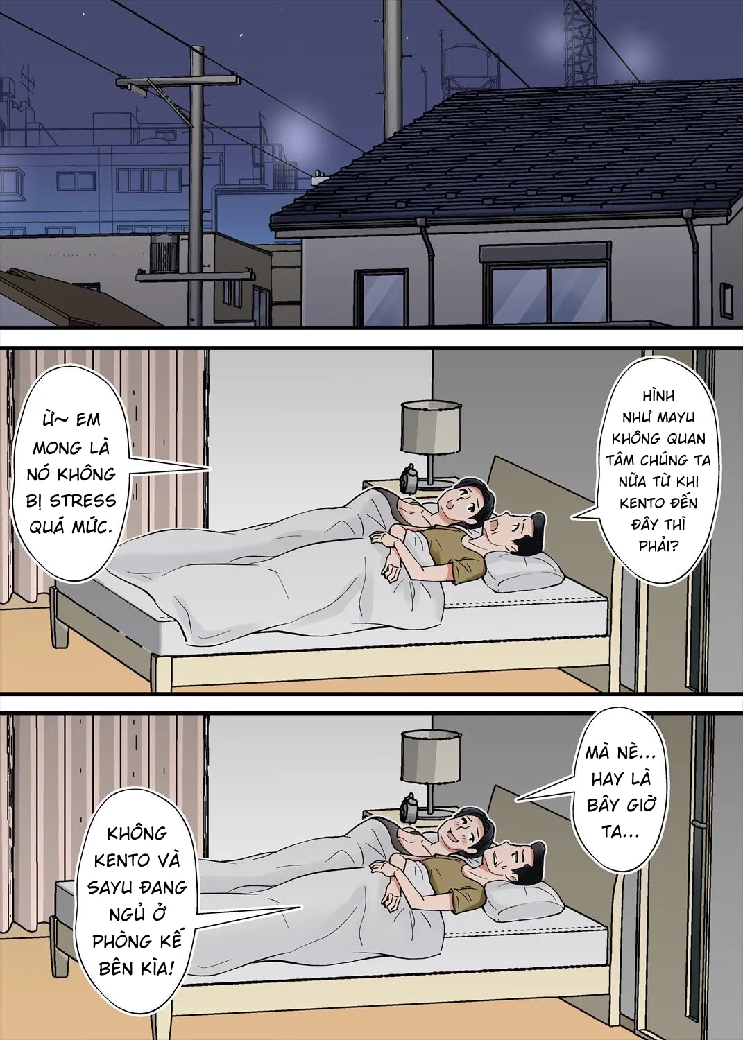 HentaiVN.net - Ảnh 5 - Tôi Lén Lút Ngoại Tình Với Bà Mẹ Vợ [Hentai Kansoku] - Oneshot