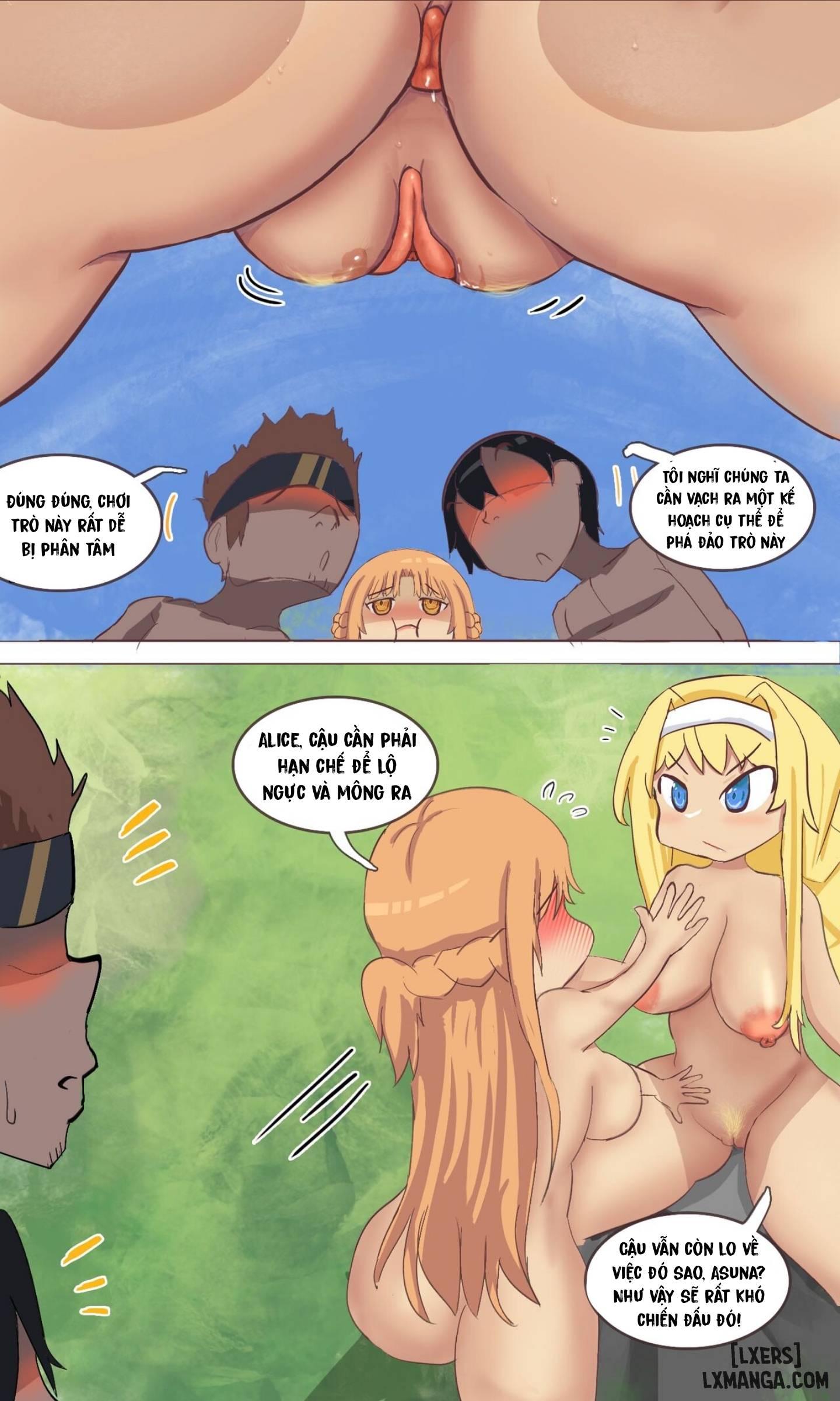 HentaiVN.net - Ảnh 8 - A SAO game where you can't equip costumes - Oneshot