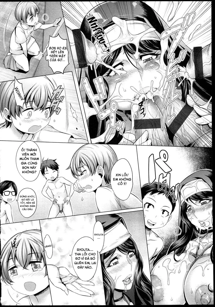 HentaiVN.net - Ảnh 17 - Nữ tu dâm đẵng [Kohitsuji-tachi no Tokubetsu Koushuu] - Oneshot