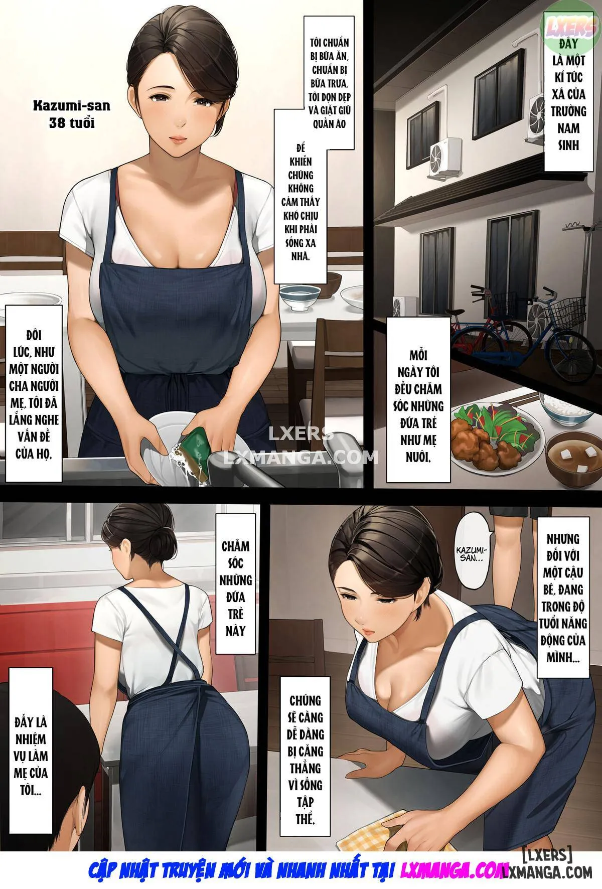 HentaiVN.net - Ảnh 3 - Our Housemother [Bokura no Ryoubo-san] - Chapter 1