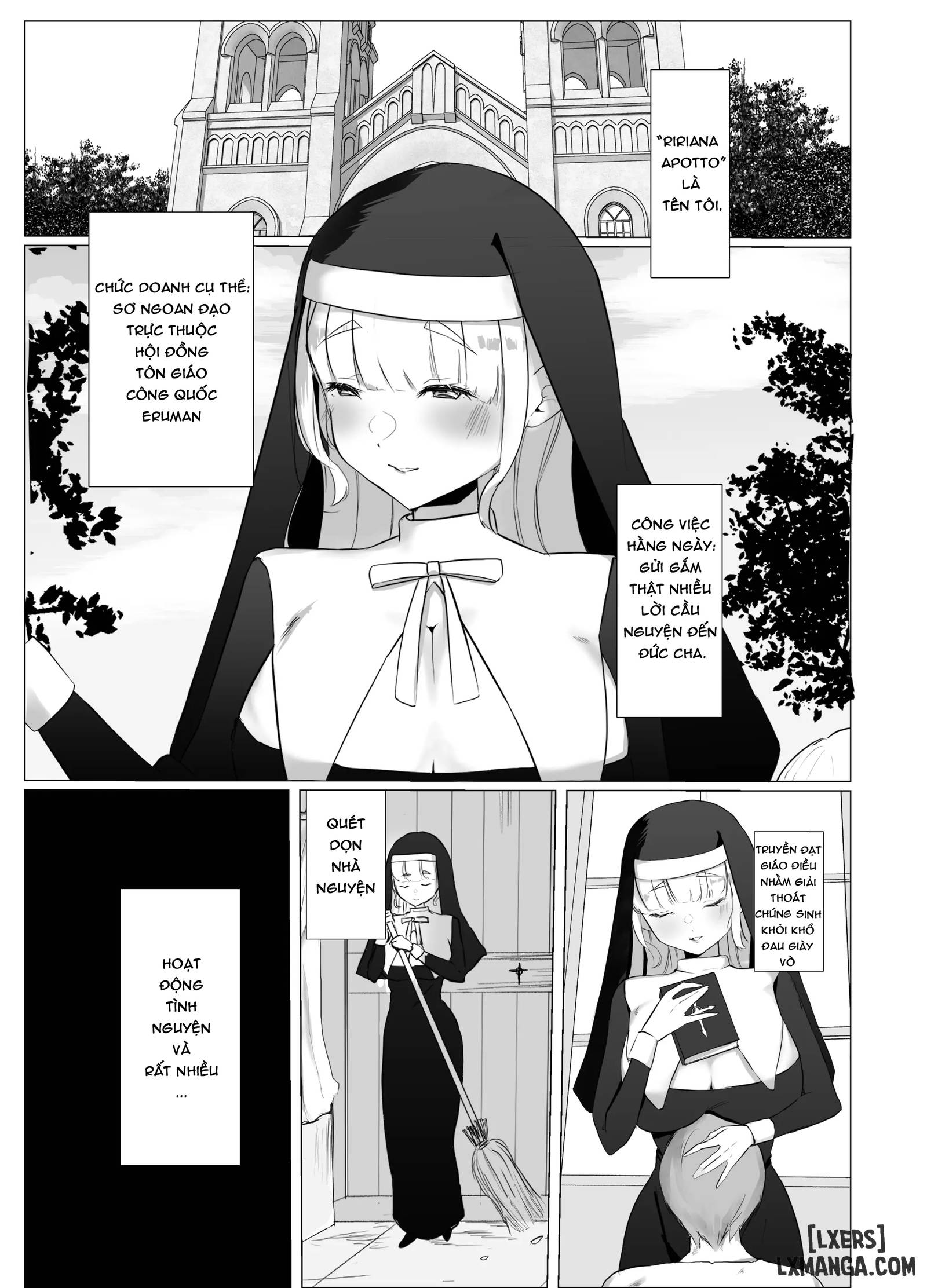 HentaiVN.net - Ảnh 6 - Kore mo Sister no Otsutome desu 1 ~Sister Liliana no Seinaru Oyakume~ - Chap 1