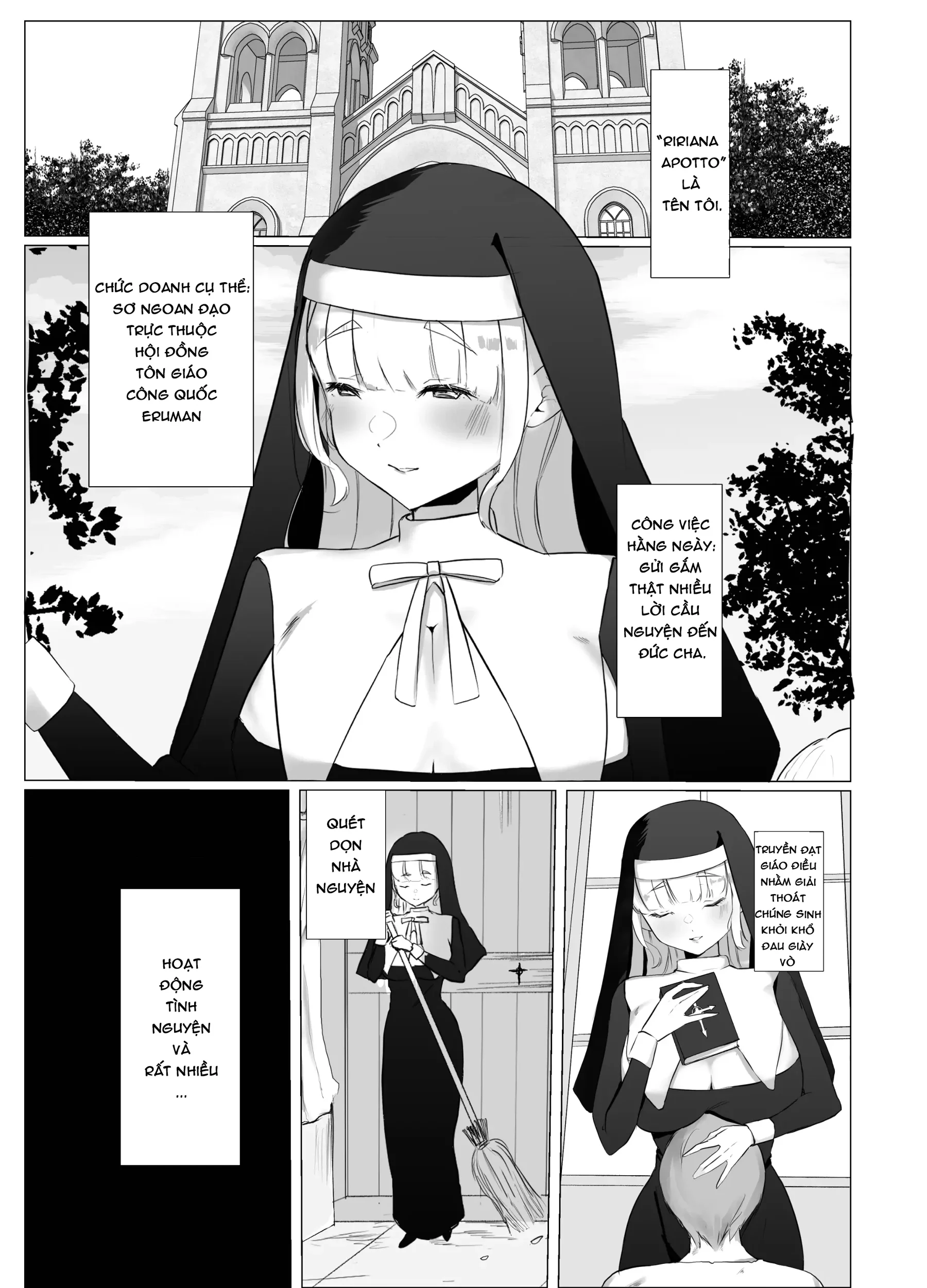 HentaiVN.net - Ảnh 5 - Kore mo Sister no Otsutome desu 1 ~Sister Liliana no Seinaru Oyakume~ - Oneshot